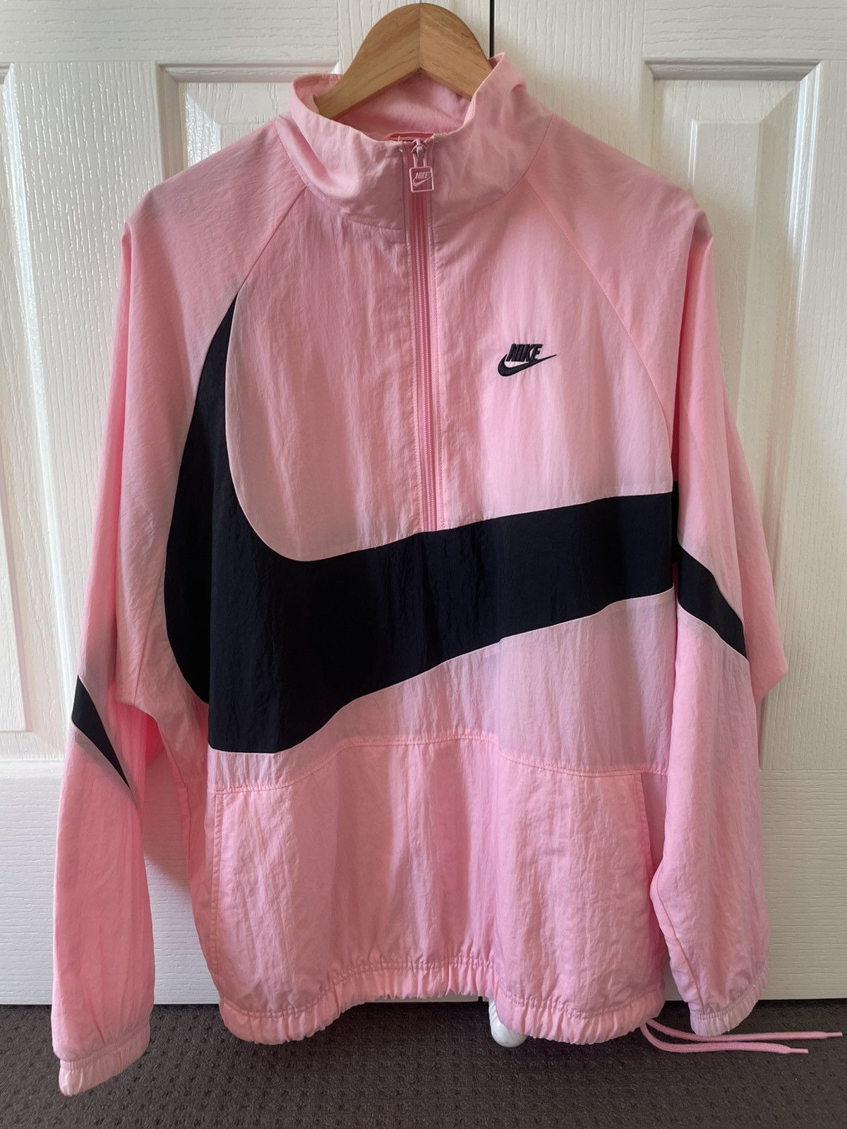 NIKE KITH ZIP BIG SWOOSH JACKET ジャケット　S Kith × Nike Kith X Nike Big Swoosh Quarter Zip Jacket | Grailed