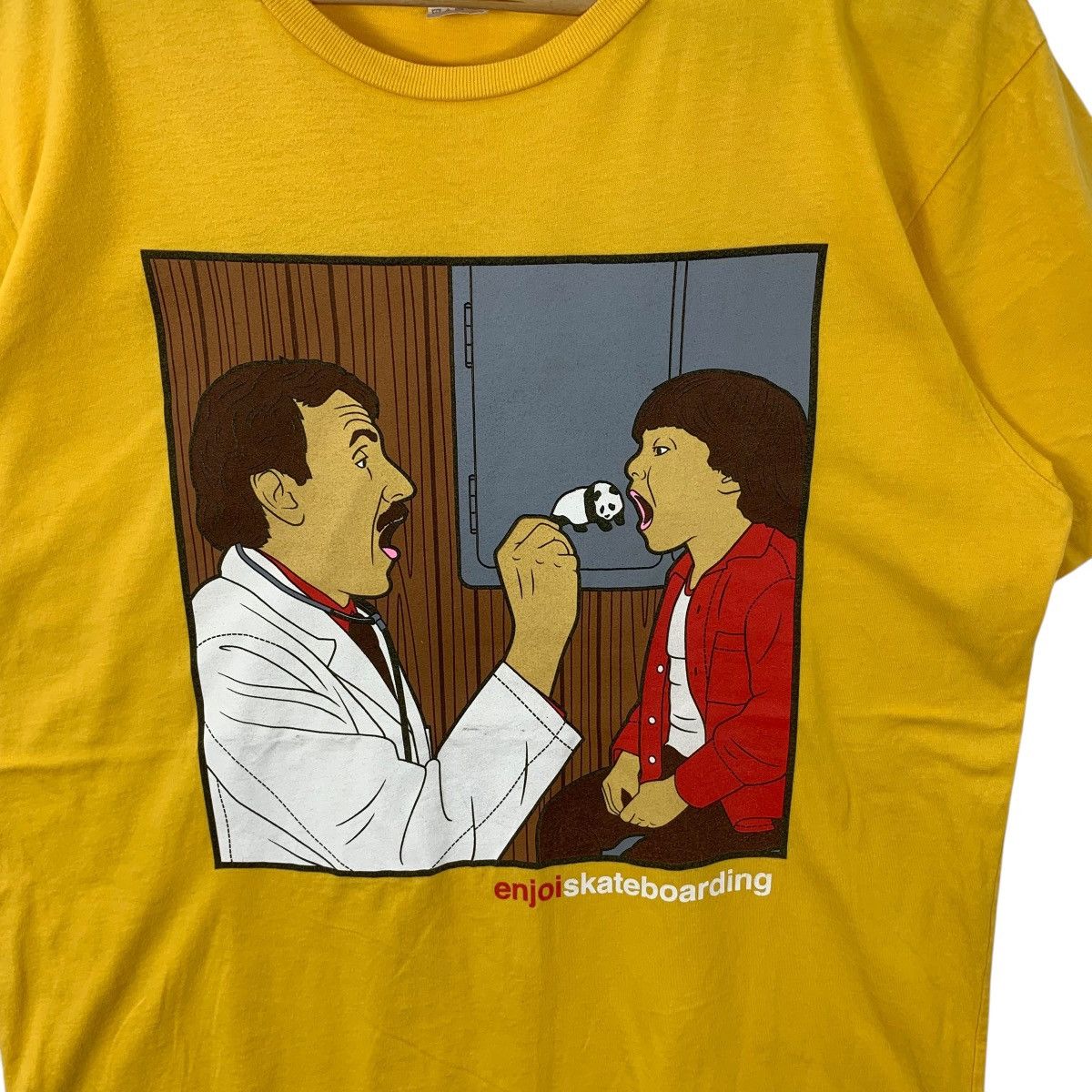 Enjoi Vintage ENJOI RODNEY MULLEN Skateboard Doktor Tee Shirt Top Size US M / EU 48-50 / 2 - 5 Thumbnail