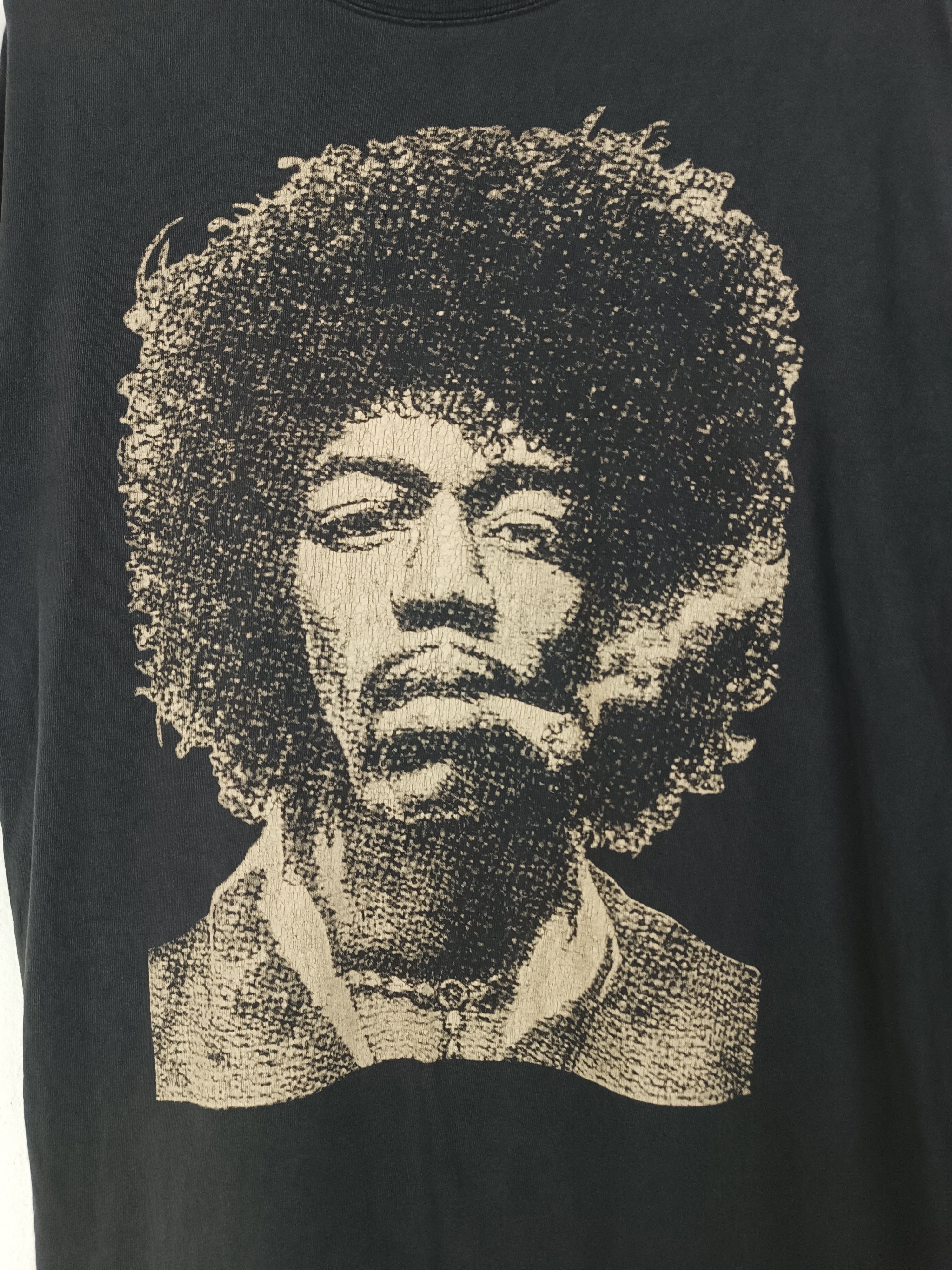Band Tees VINTAGE 90'S FADED JIMI HENDRIX TEE MORRISON JOPLIN CLAPTON Size US M / EU 48-50 / 2 - 9 Thumbnail