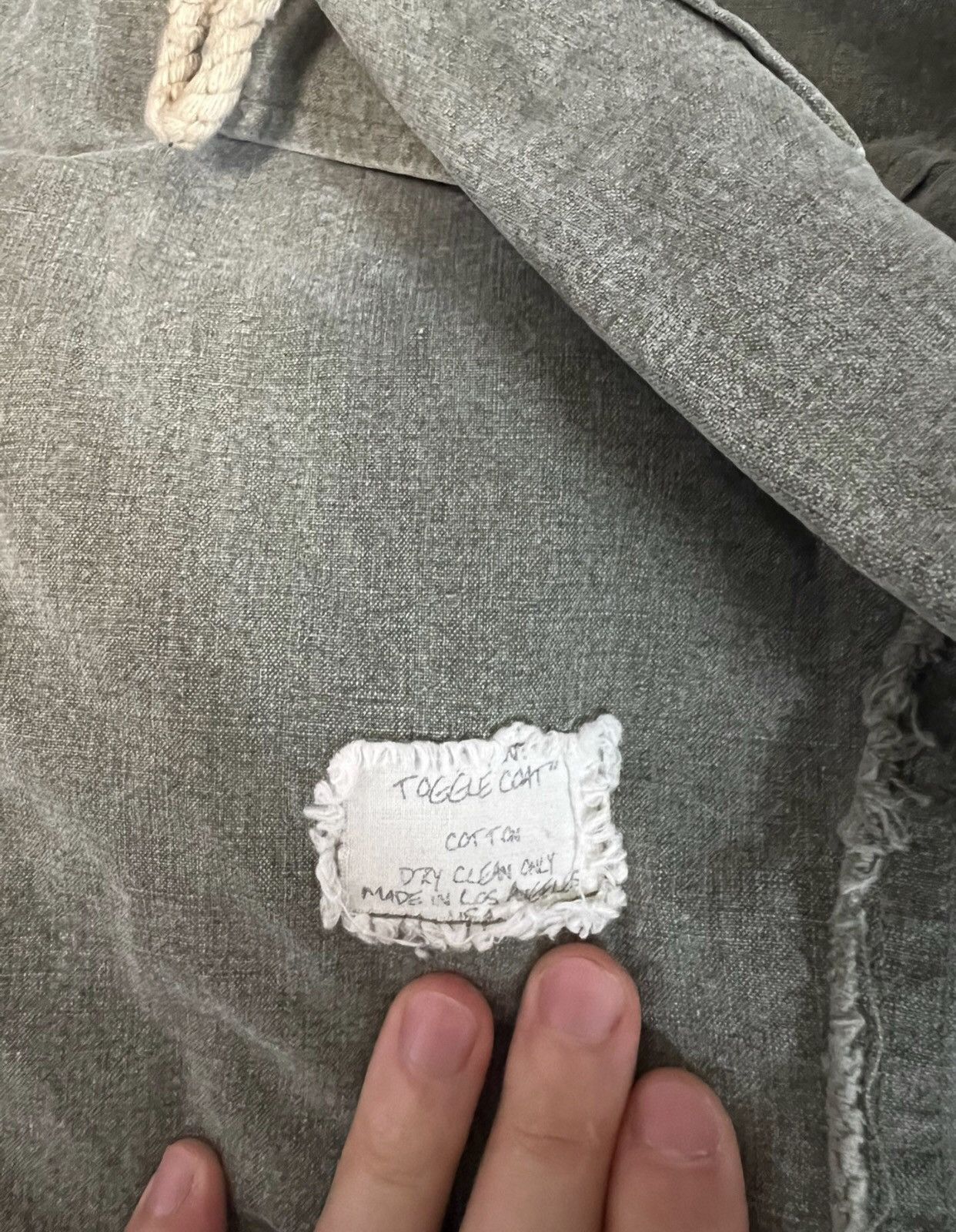 Greg Lauren Greg Lauren military cloth trench coat 2412-Nextarrow Size US S / EU 44-46 / 1 - 4 Thumbnail