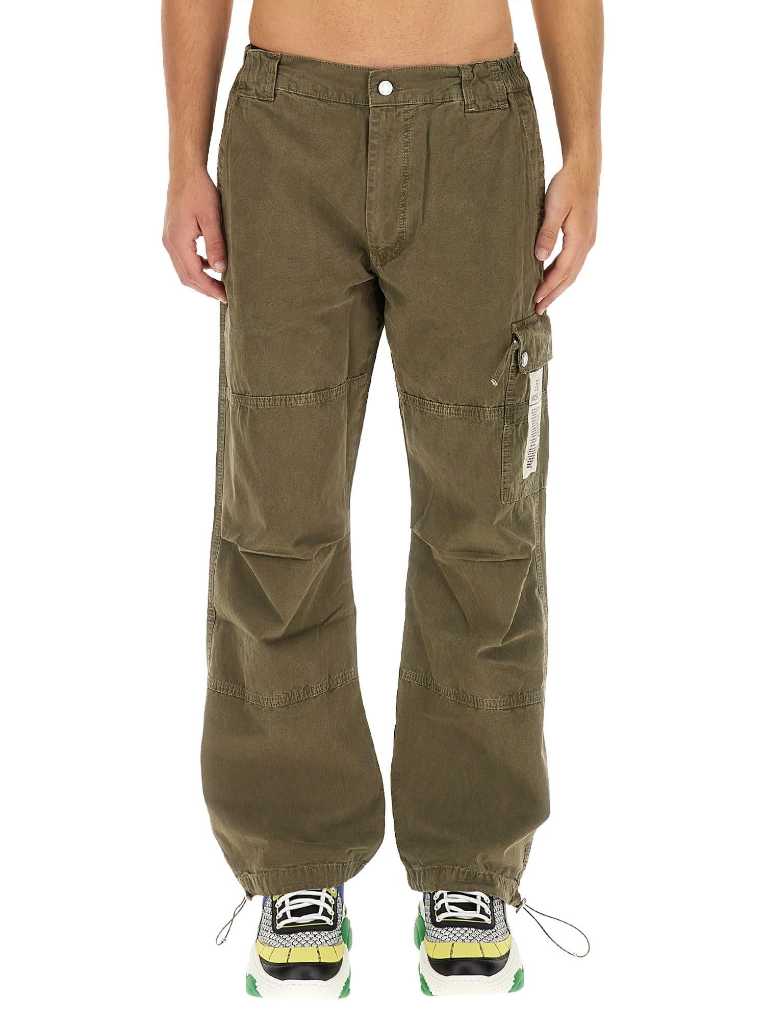 Moschino o1y0225 Cargo Pant in Khaki Size US 32 / EU 48 - 1 Thumbnail