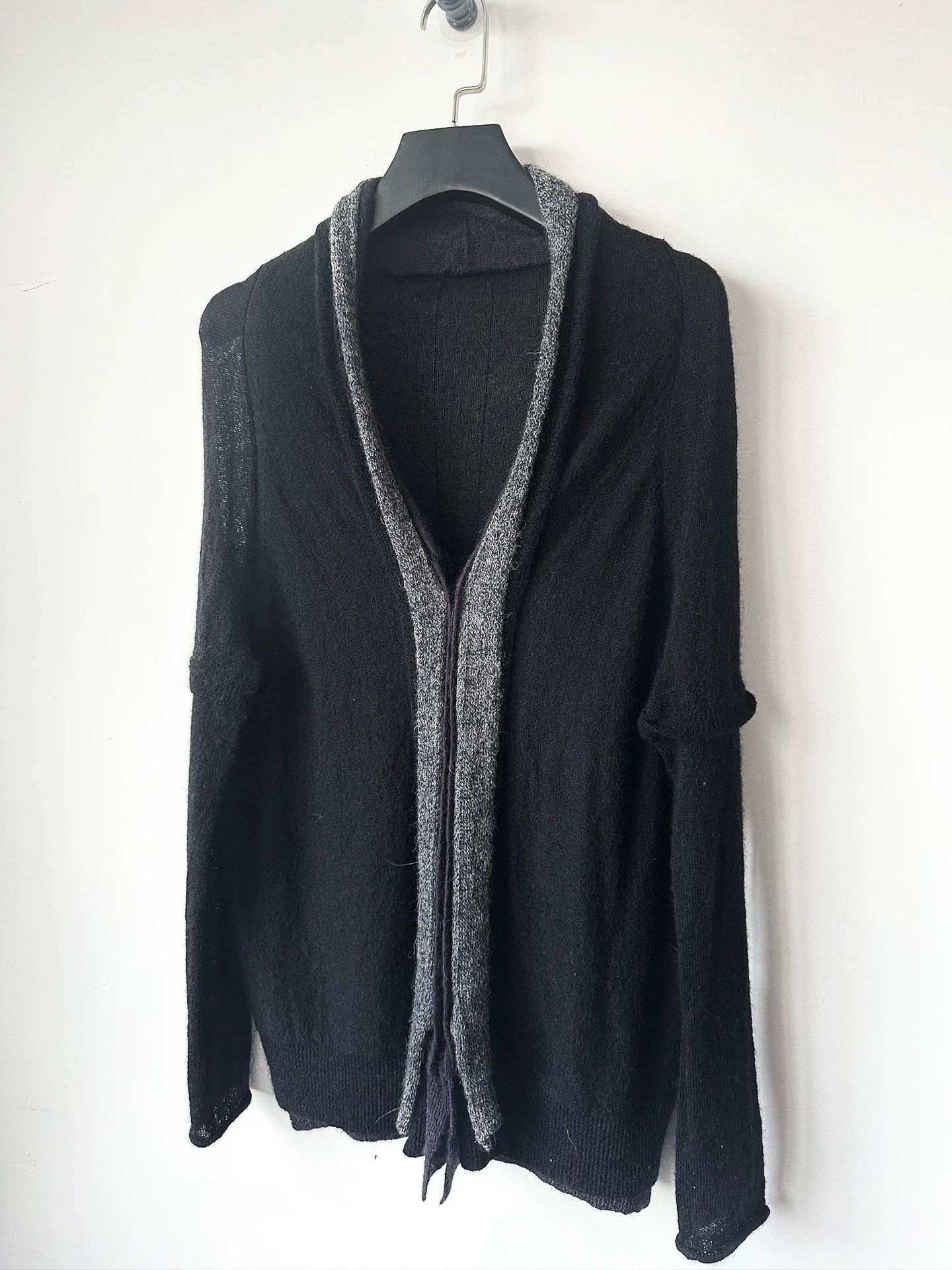 Yohji Yamamoto Yohji Yamamoto Y's 10AW Color Block Knit Cardi S2 Size US M / EU 48-50 / 2 - 2 Thumbnail