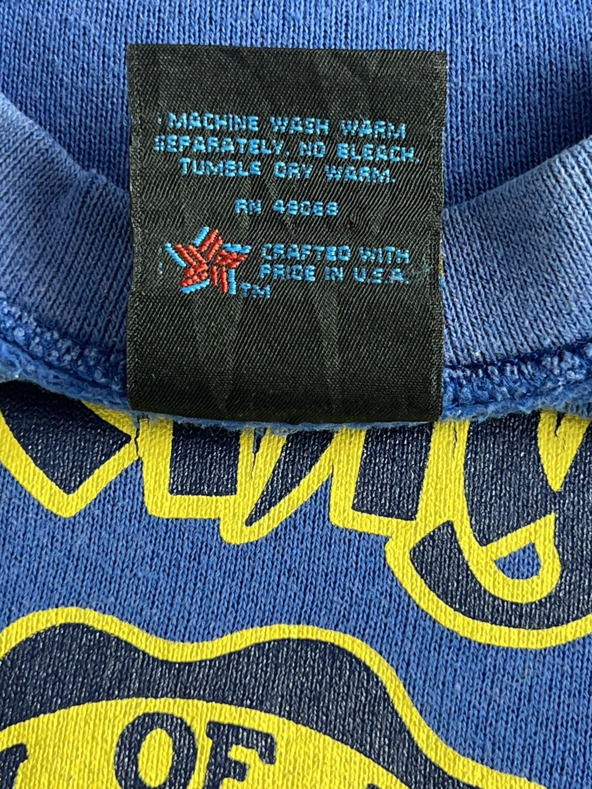 Vintage 90s Vintage University of Michigan Wolverines Crew Neck Size US M / EU 48-50 / 2 - 7 Thumbnail