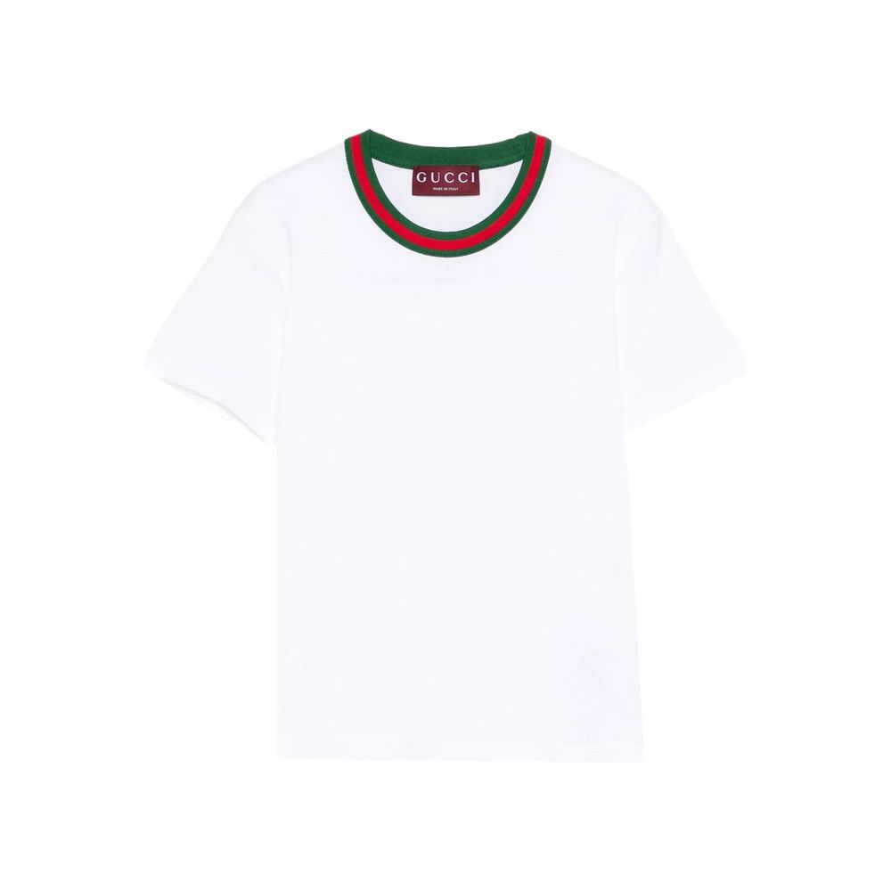 Gucci Gucci WHITE Tops - T-shirts & Jerseys Size XS / US 0-2 / IT 36-38 - 1 Thumbnail