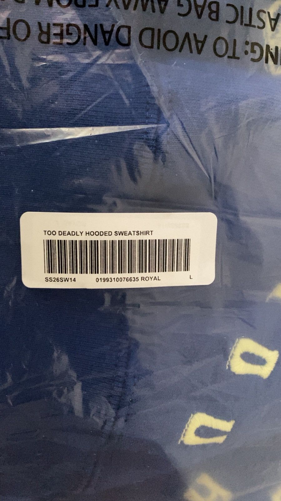 Supreme Supreme Too Deadly Hoodie Size US L / EU 52-54 / 3 - 4 Thumbnail