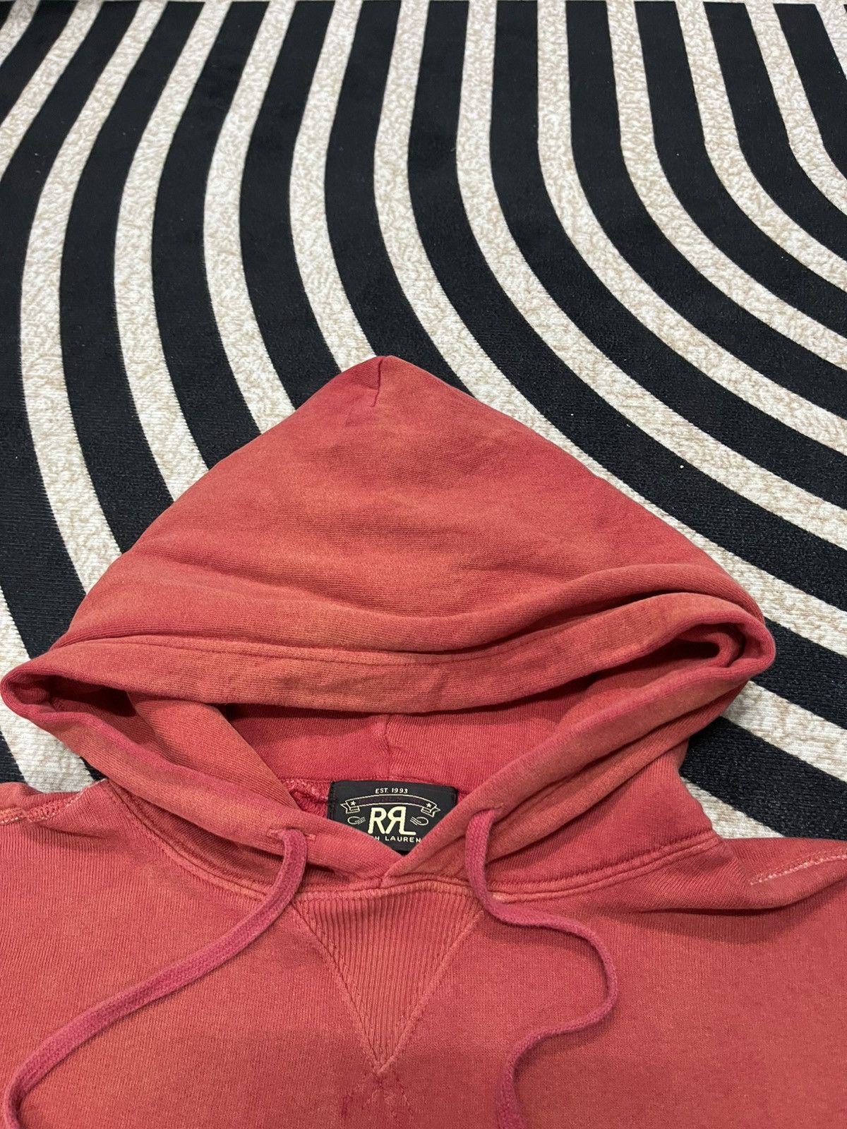 Polo Ralph Lauren 90s RRL BY POLO RALPH LAUREN HOODIE PLAIN SUN FADED Size S / US 4 / IT 40 - 8 Thumbnail