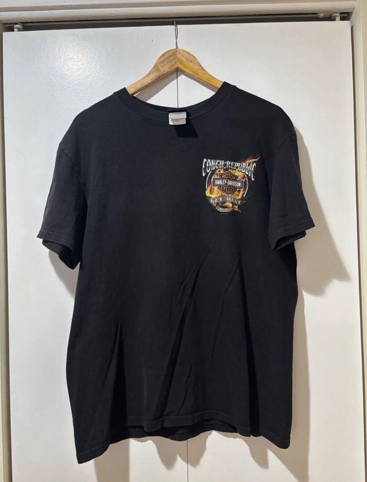 Harley Davidson × Vintage Harley Davidson Florida Conch Republic Key West Shirt Size US L / EU 52-54 / 3 - 5 Thumbnail