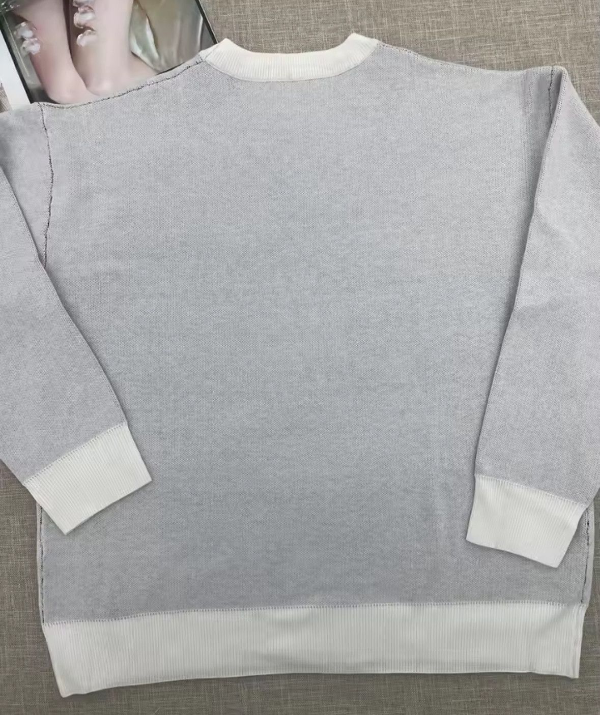 Other Retro Y2K Hip Hop Graffiti Jacquard Pullover Knit Sweater Size US XL / EU 56 / 4 - 6 Thumbnail