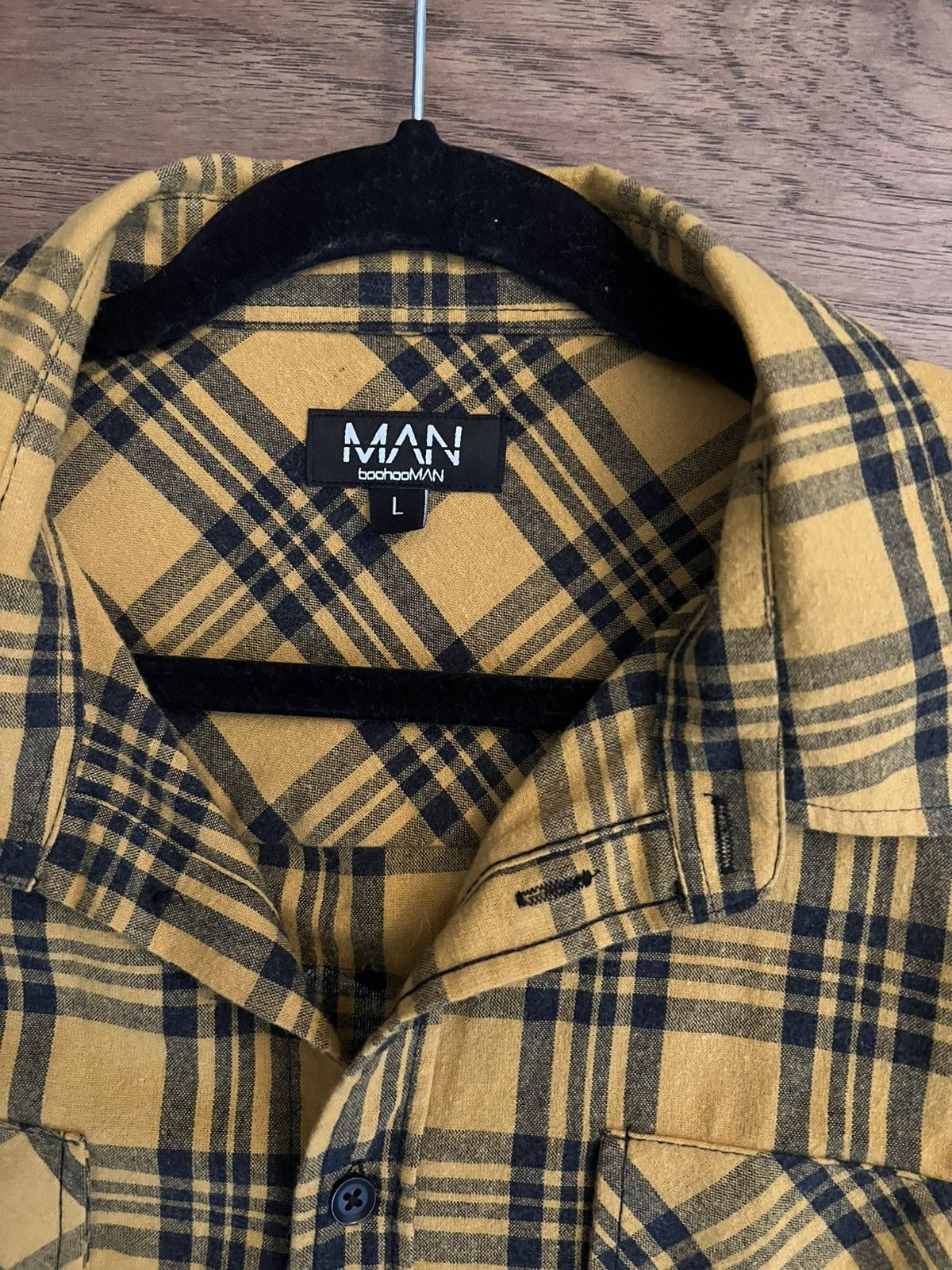 Boohoo BooHooMAN Flannel Size US L / EU 52-54 / 3 - 3 Thumbnail