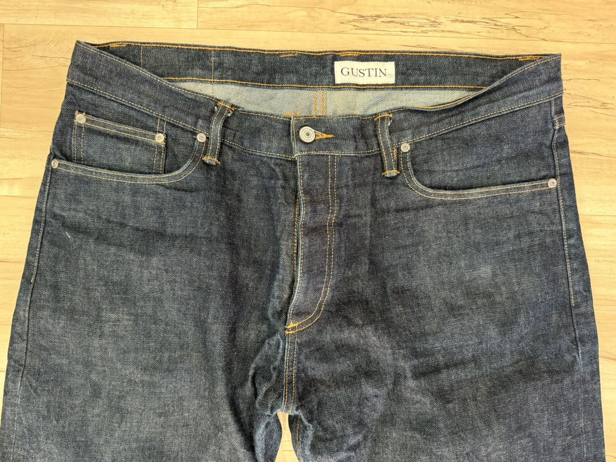 Gustin Men's GUSTIN Selvedge jeans 40 X 34 California Straight Raw Size US 40 / EU 56 - 2 Thumbnail