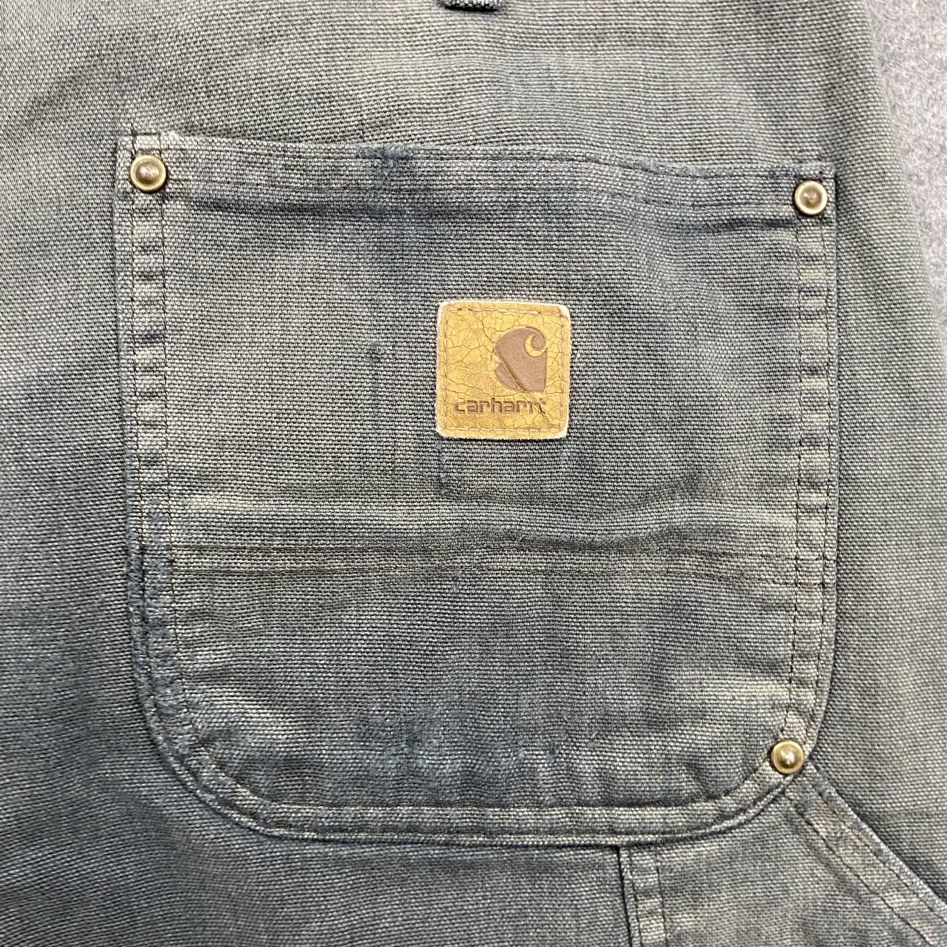 Carhartt Vintage distressed Carhartt double knee-CP343 Size US 31 - 13 Thumbnail