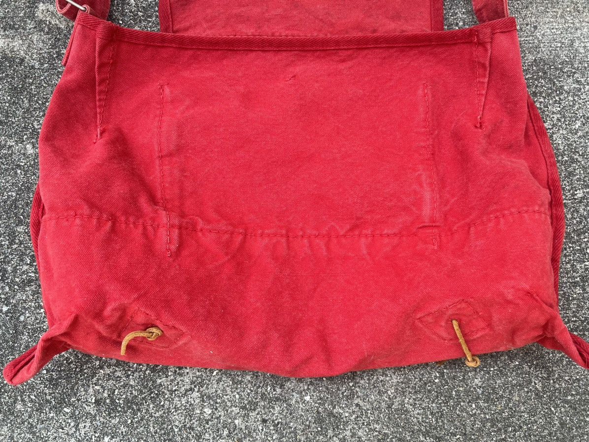 45rpm Vintage 45rpm Japan Fade Red Duck Cotton Messenger Bag Size ONE SIZE - 21 Thumbnail