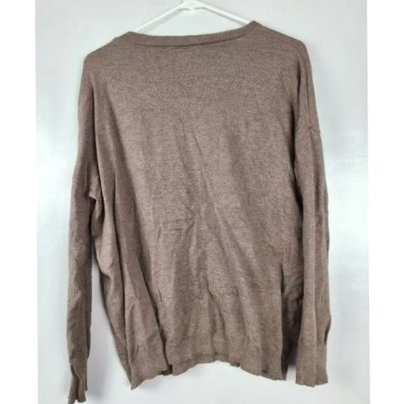 Vintage Hem & Thread Womens Coffee BOHO Sweater Large Brown Pullover Casual Novelty Size L / US 10 / IT 46 - 4 Thumbnail