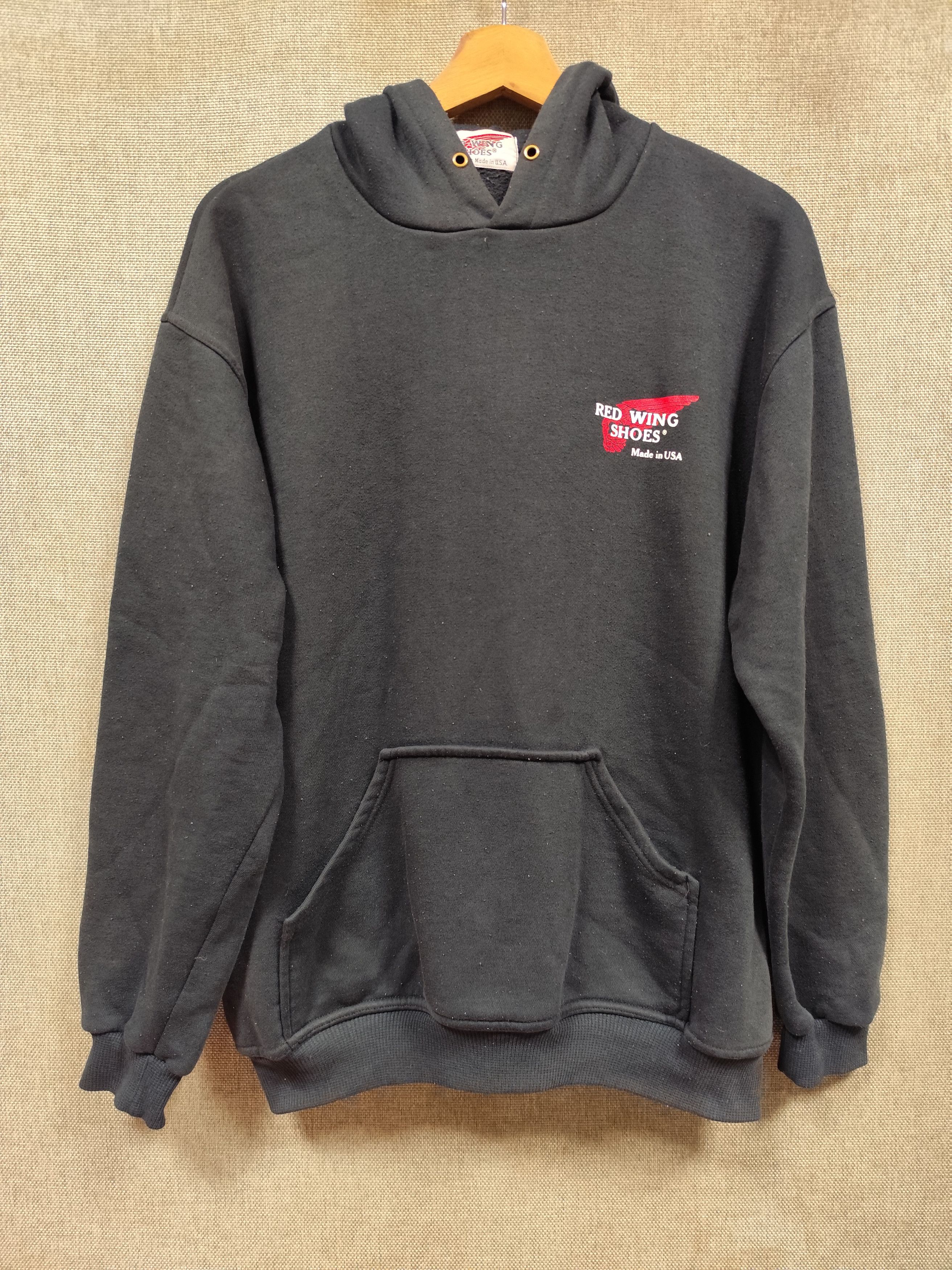 Red Wing Vintage 90s sweatshirt hoodie red wing shoes Size US M / EU 48-50 / 2 - 2 Thumbnail