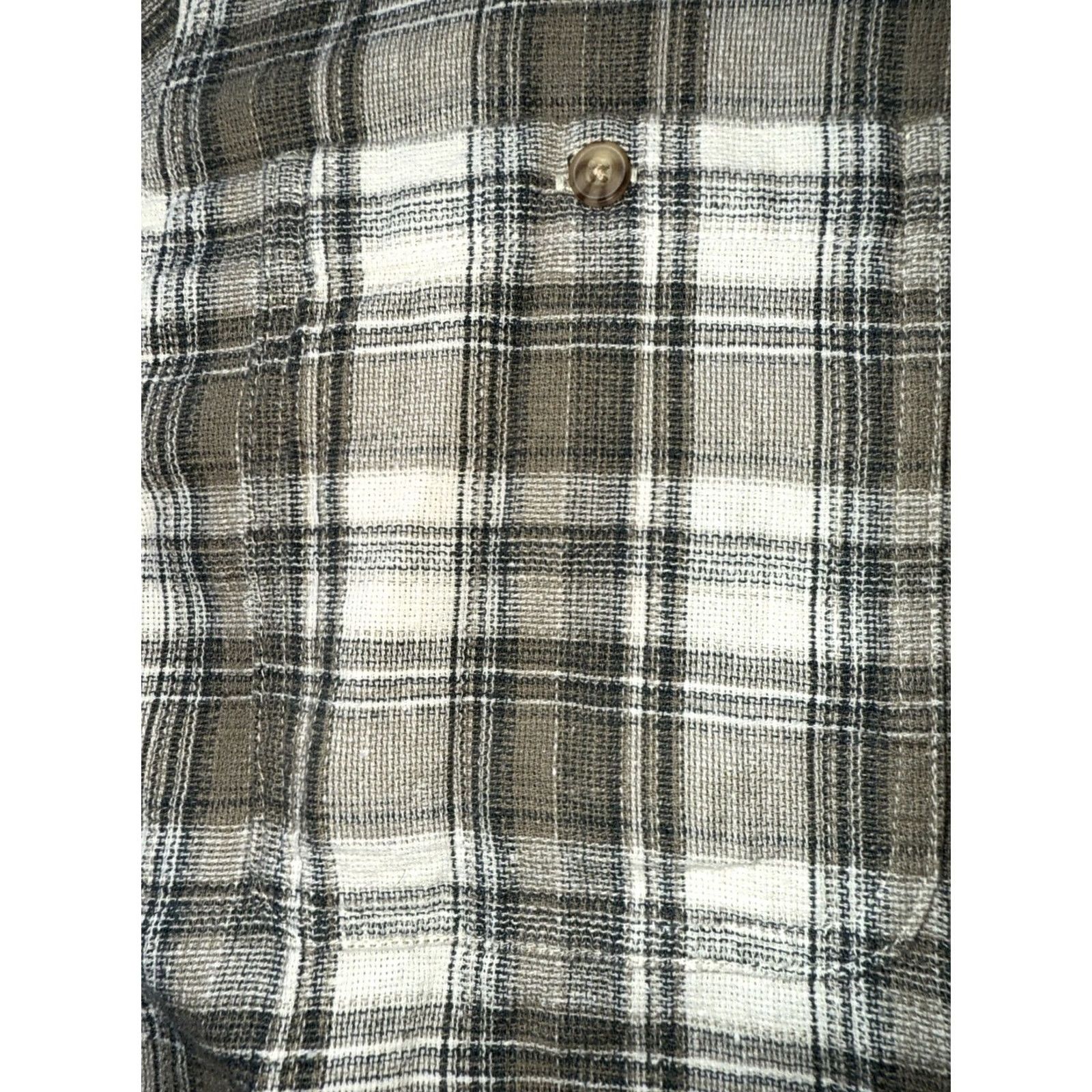 Vintage Duluth Button-Down Shirt Men’s 2XL Short Sleeve Green Beige Plaid Cotton Hemp Review: Classic Casual Outdoors Mens Shirt Size US XXL / EU 58 / 5 - 3 Thumbnail