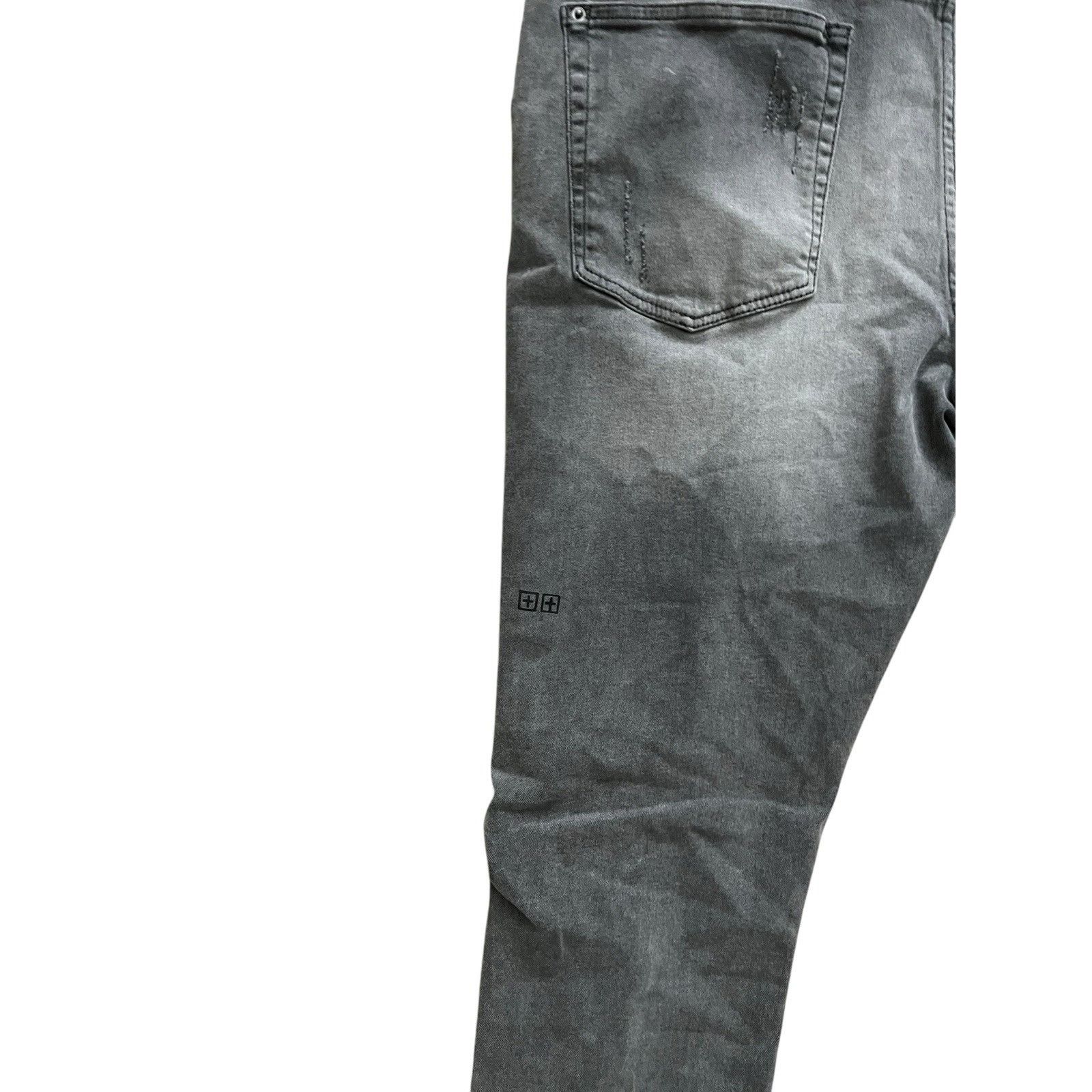 Ksubi Ksubi Jeans Mens Chitch Slim Prodigy Gray Size 38/32 Size US 38 / EU 54 - 3 Thumbnail
