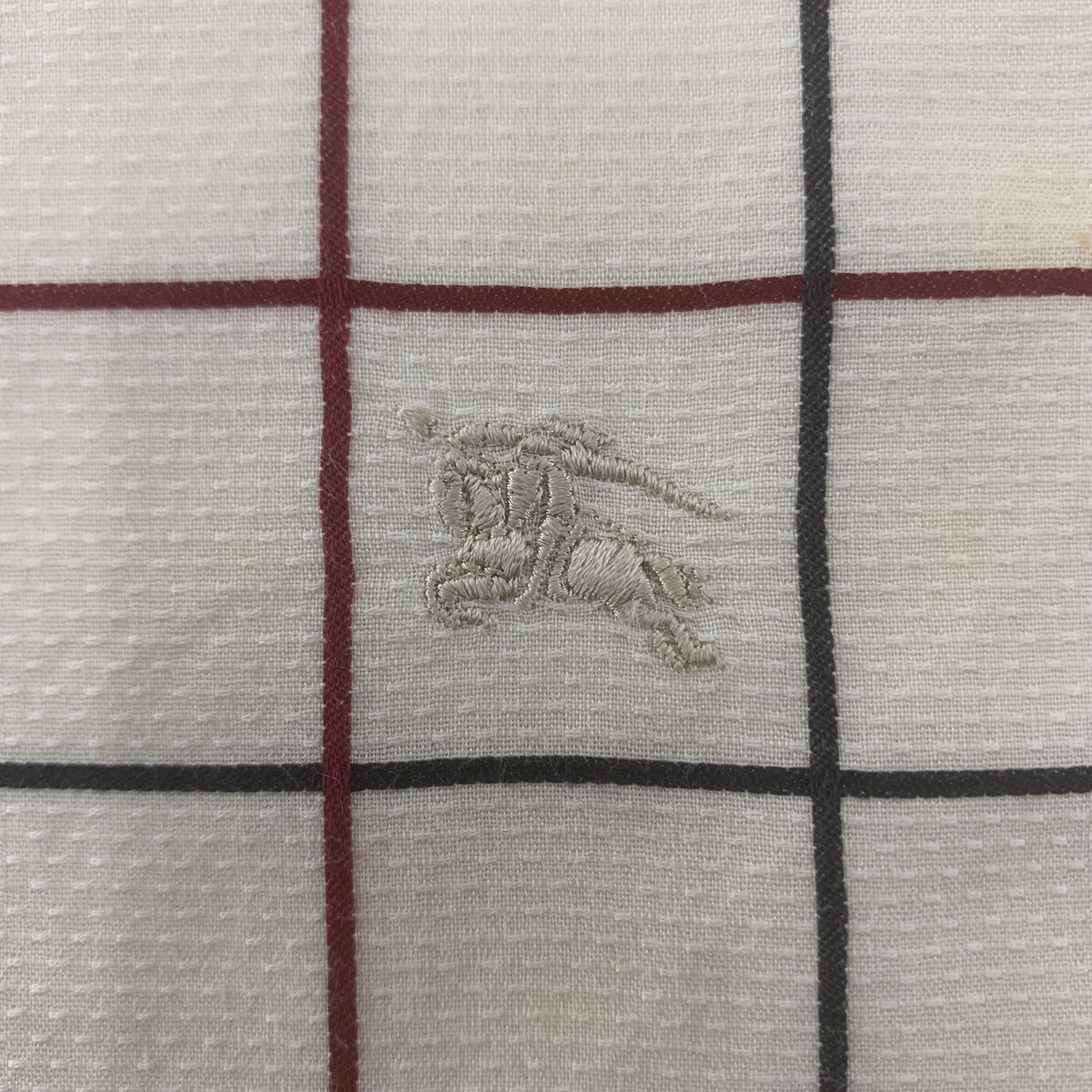 Burberry Burberry Handkerchief Bandana Neckerchief Pocket Square Size ONE SIZE - 4 Thumbnail
