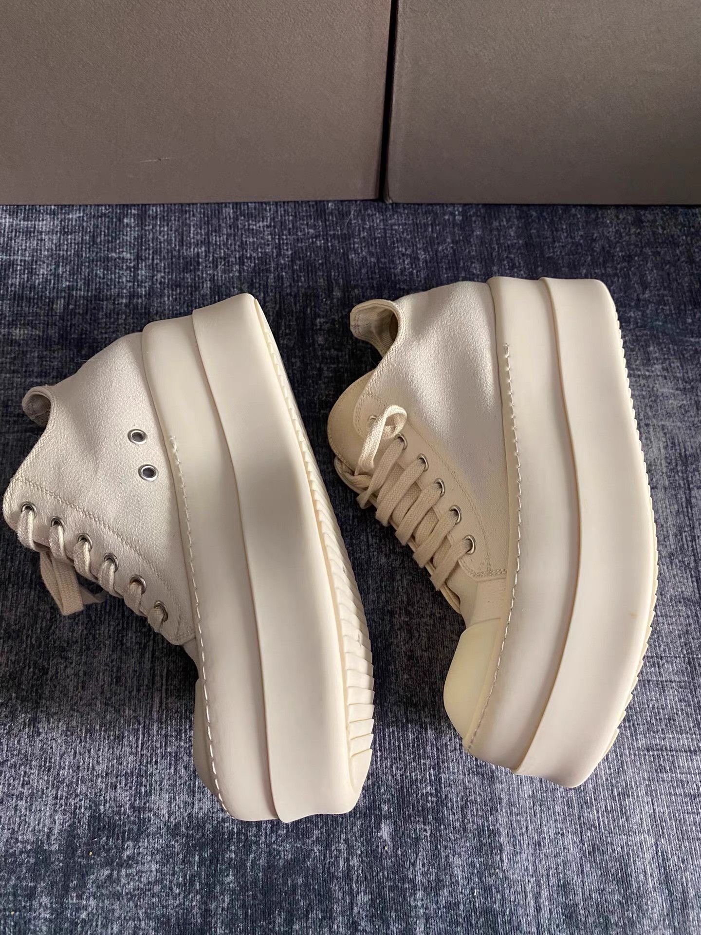 Rick Owens Rick Owens DRKSHDW Low Top Platform Turbo Cyclops Size US 8 / IT 38 - 3 Thumbnail