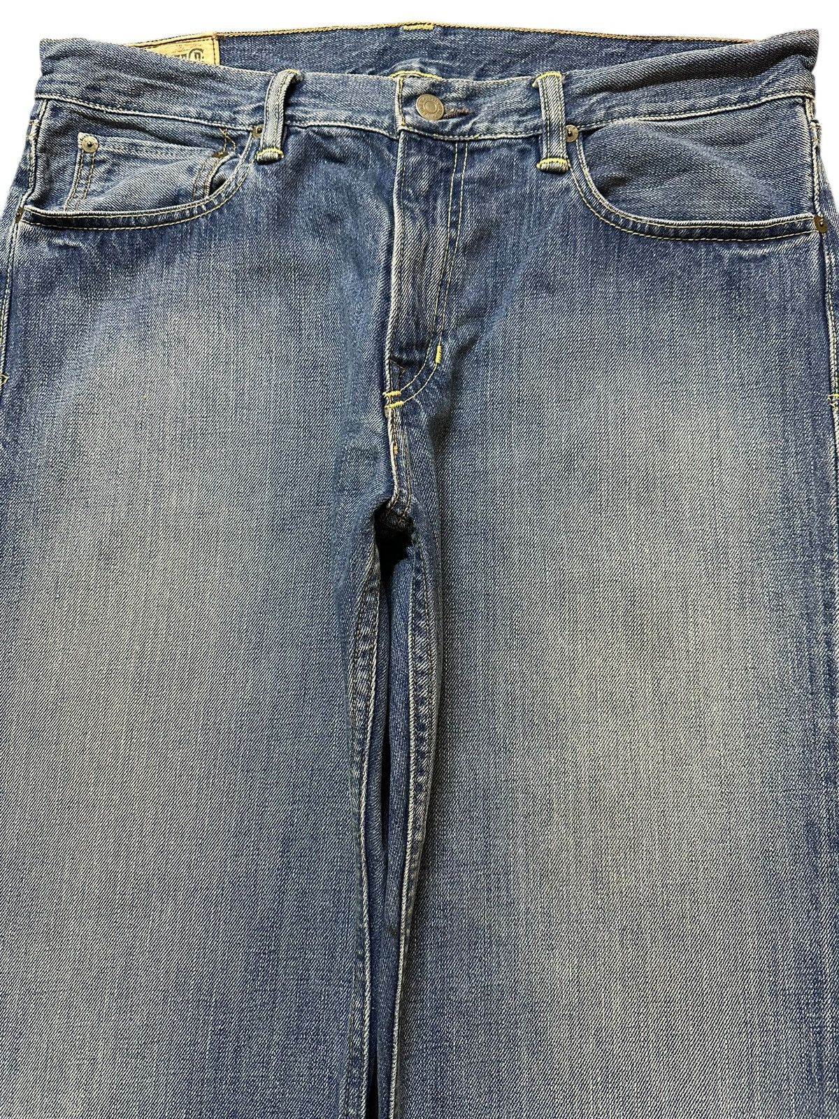Polo Ralph Lauren Vintage Polo Ralph Lauren Blue Faded Wash Style Baggy Jeans Size US 34 / EU 50 - 3 Thumbnail