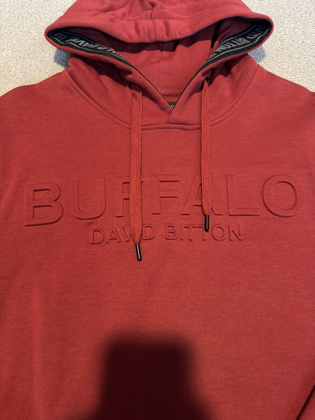 Buffalo David Bitton Red Buffalo David Bitton Hoodie Size US L / EU 52-54 / 3 - 1 Thumbnail