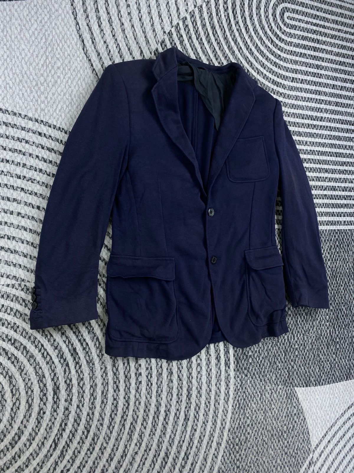 Gucci Gucci Navy Color Double Button Blazer Jacket Size US M / EU 48-50 / 2 - 3 Thumbnail