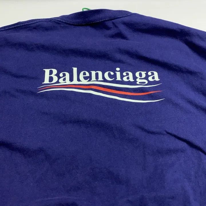 Balenciaga Balenciaga Logo Print Short Sleeve TShirt -2507