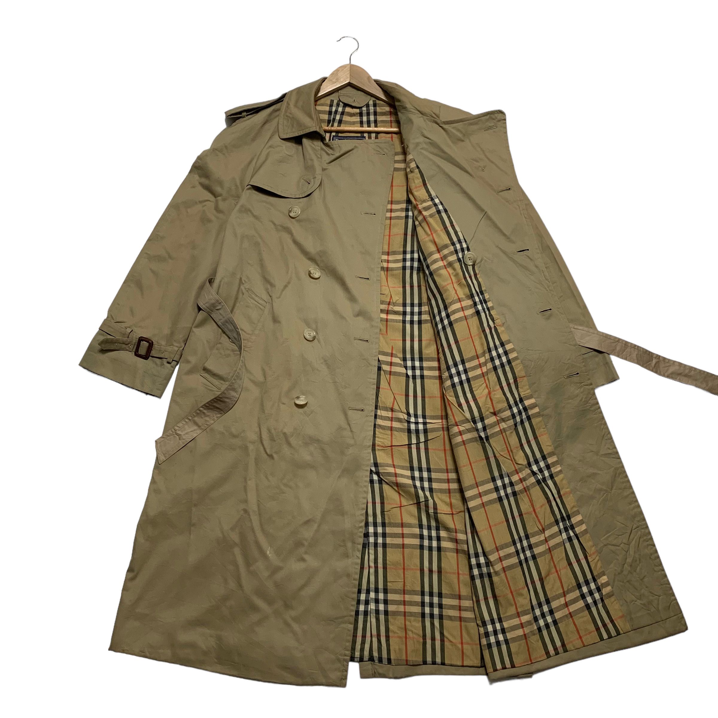 Burberry Burberrys Double Breast Nova Check Trench Coat Size US S / EU 44-46 / 1 - 3 Thumbnail