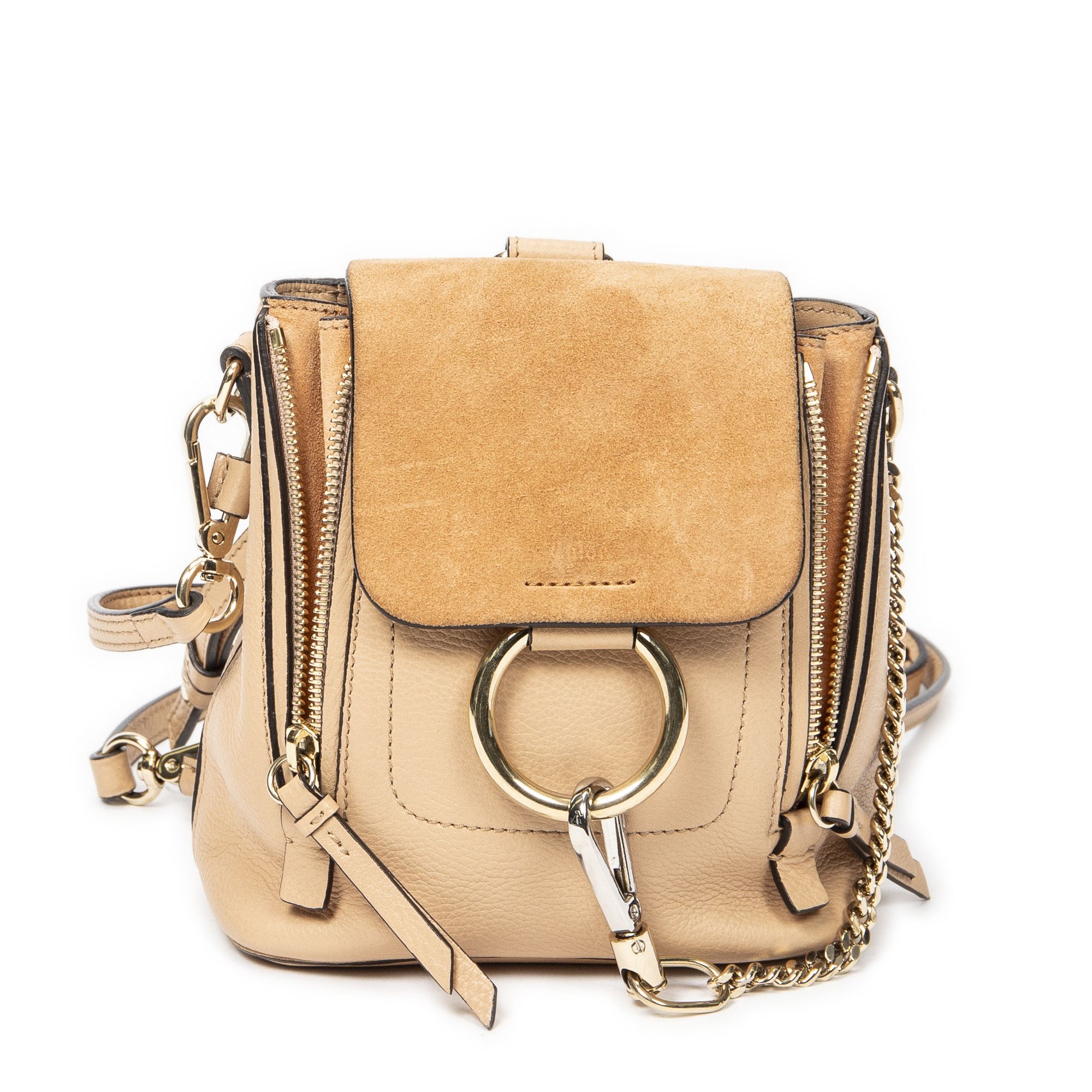 Chloe Mini Faye Backpack Size ONE SIZE - 1 Thumbnail