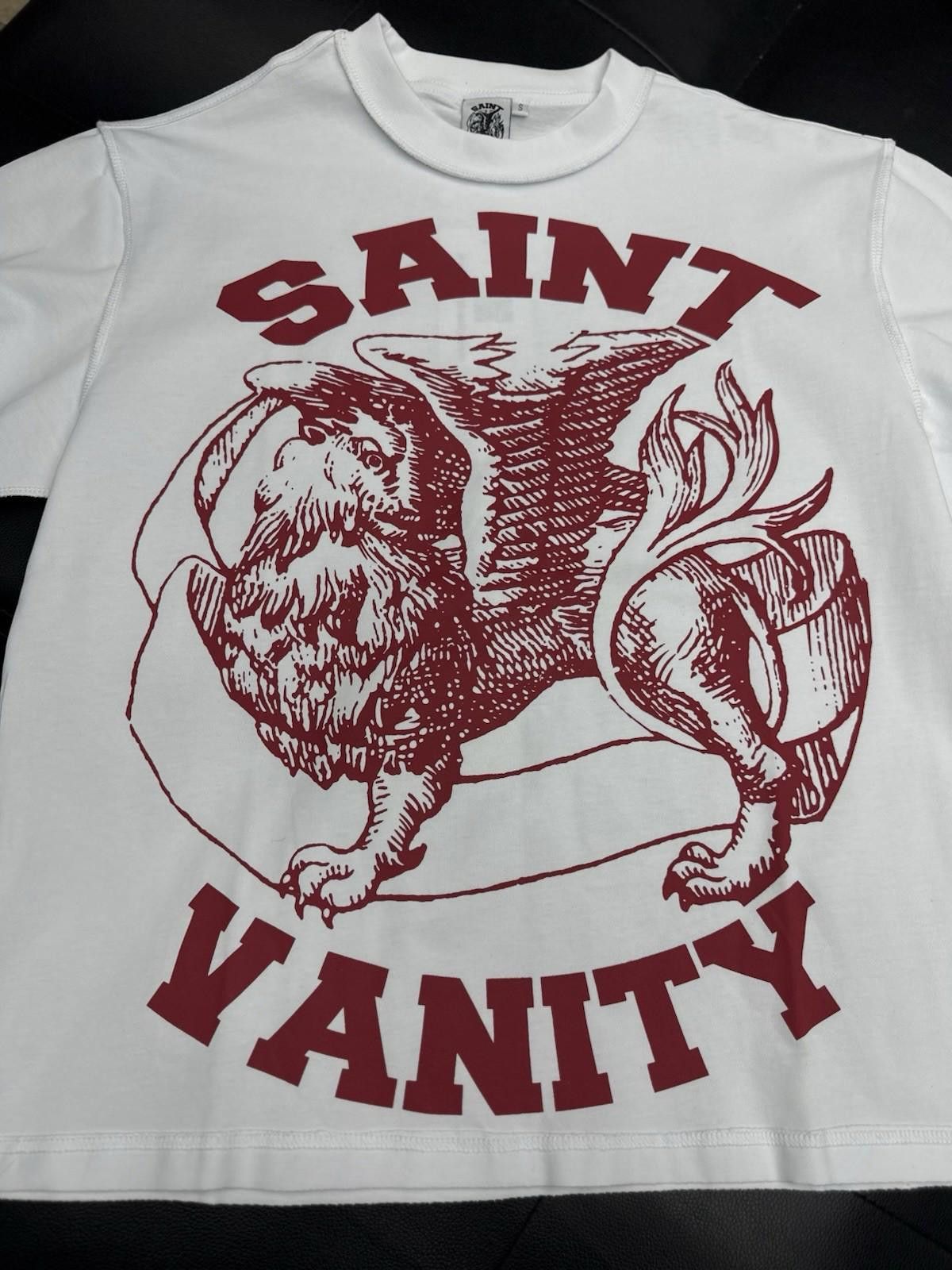 Saint Vanity Size (S) - Saint Vanity T-shirt Red Logo Authentic (NEW) Size US S / EU 44-46 / 1 - 3 Thumbnail