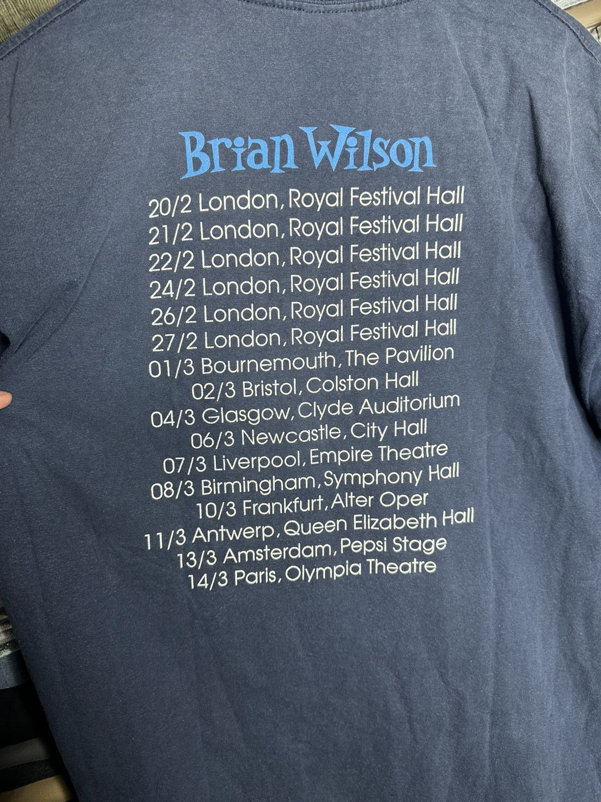 Gildan Brian Wilson SMiLE 2004 European Tour T-Shirt Size US XL / EU 56 / 4 - 10 Thumbnail