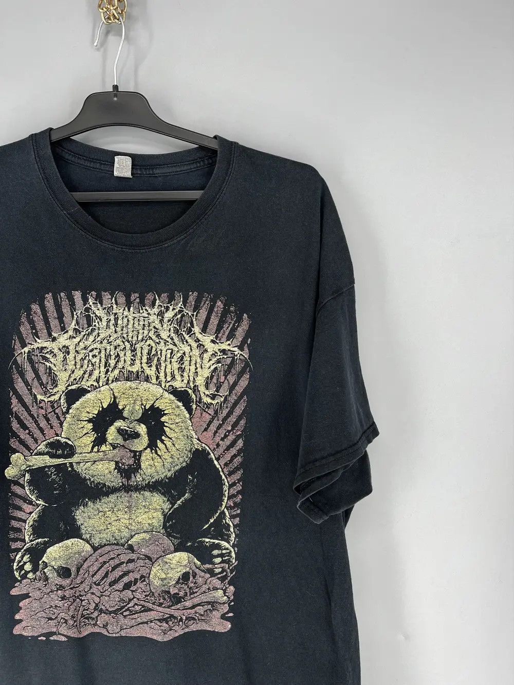 Band Tees Kawaii Panda Within Destruction band vintage t-shirts SZ XL Size US L / EU 52-54 / 3 - 5 Thumbnail