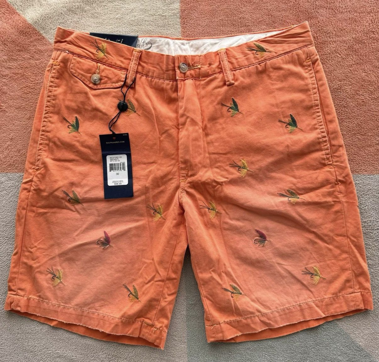 Polo Ralph Lauren RL Ralph Lauren Polo Fish Hook Embroidered Shorts K22 Size US 30 / EU 46 - 1 Thumbnail