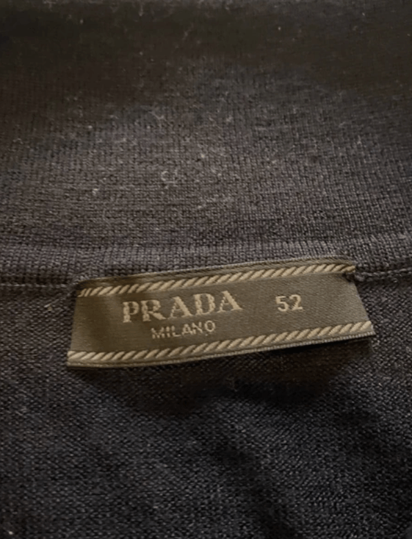 Prada Prada Knit Jumper Sweater Pullover Wool Sport Jacket EX0189 Size US L / EU 52-54 / 3 - 2 Thumbnail