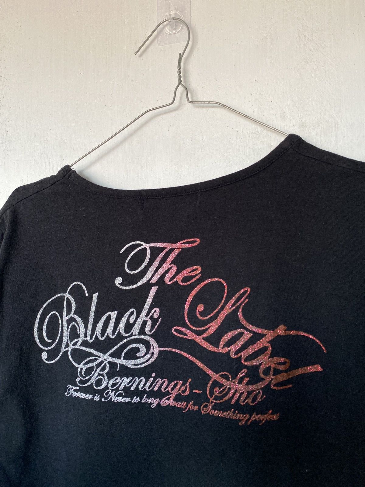 If Six Was Nine Bernings Sho Black Label Poem Tshirt Size US S / EU 44-46 / 1 - 4 Thumbnail
