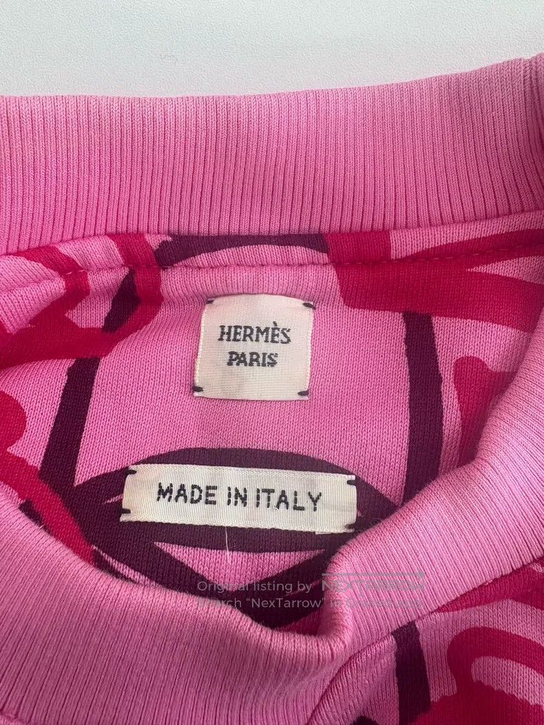Hermes Hermes Geometric pattern all-over printed crew neck sweats Size XS / US 0-2 / IT 36-38 - 3 Thumbnail