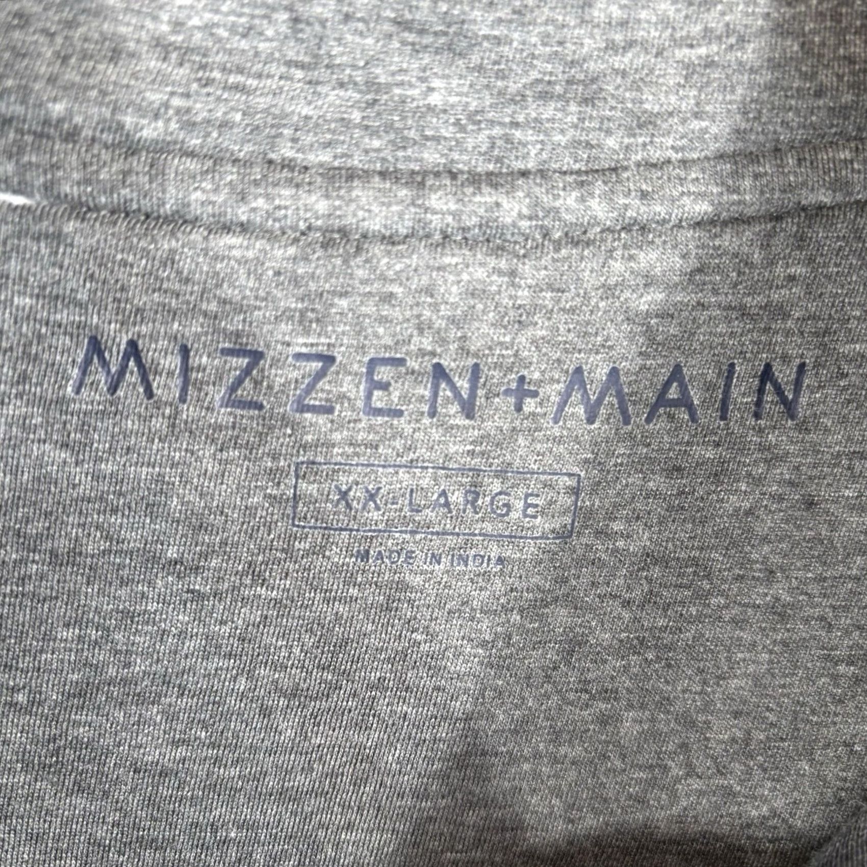 Mizzen+Main Mizzen+Main Vest Mens 2XL Gray Belson Quilted Full Zip Gilet Golf Casual Vest apparel Size US XXL / EU 58 / 5 - 3 Thumbnail