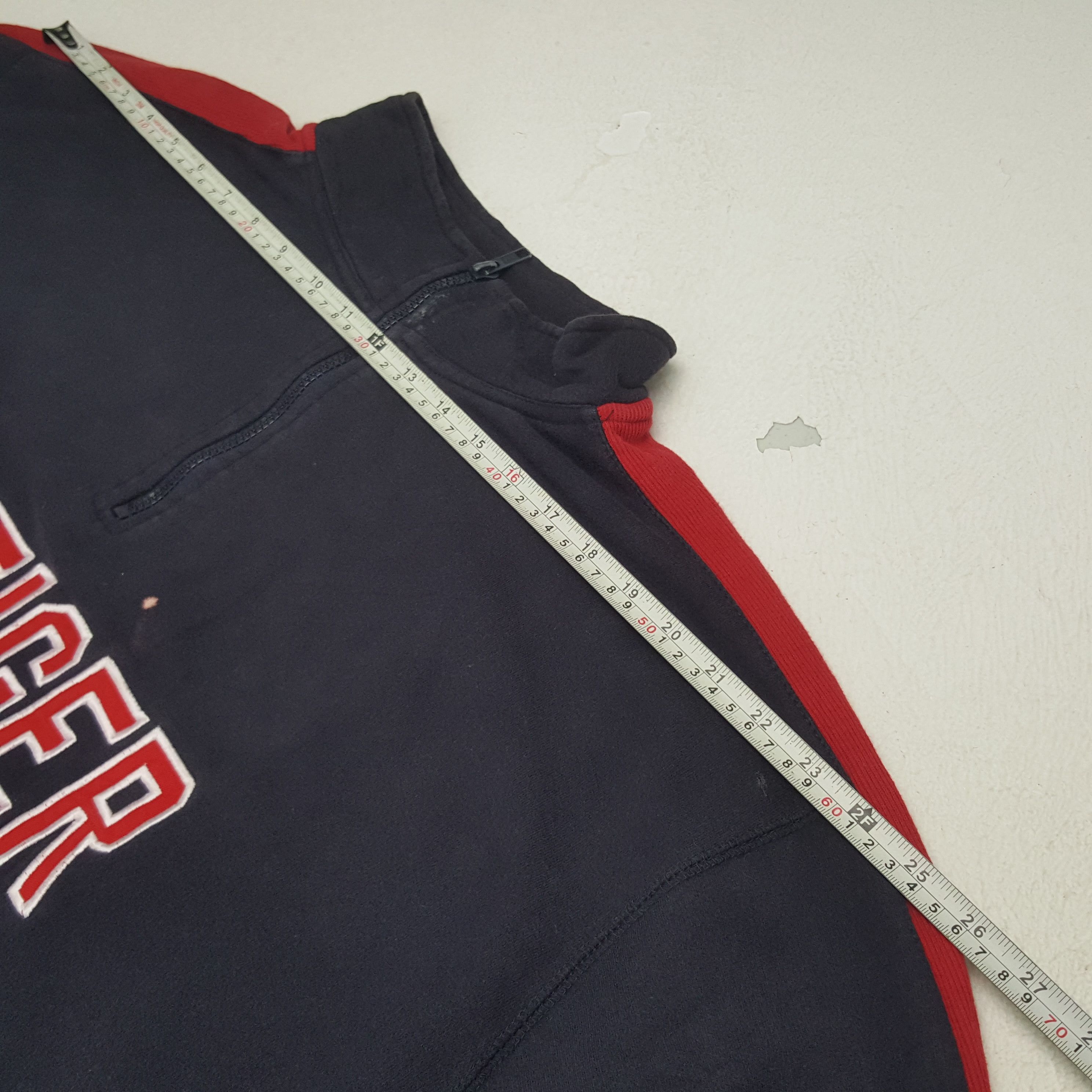 Tommy Hilfiger × Tommy Jeans × Vintage Vintage Tommy Hilfiger Streetwear Half Zipper Jacket Size US XL / EU 56 / 4 - 5 Thumbnail