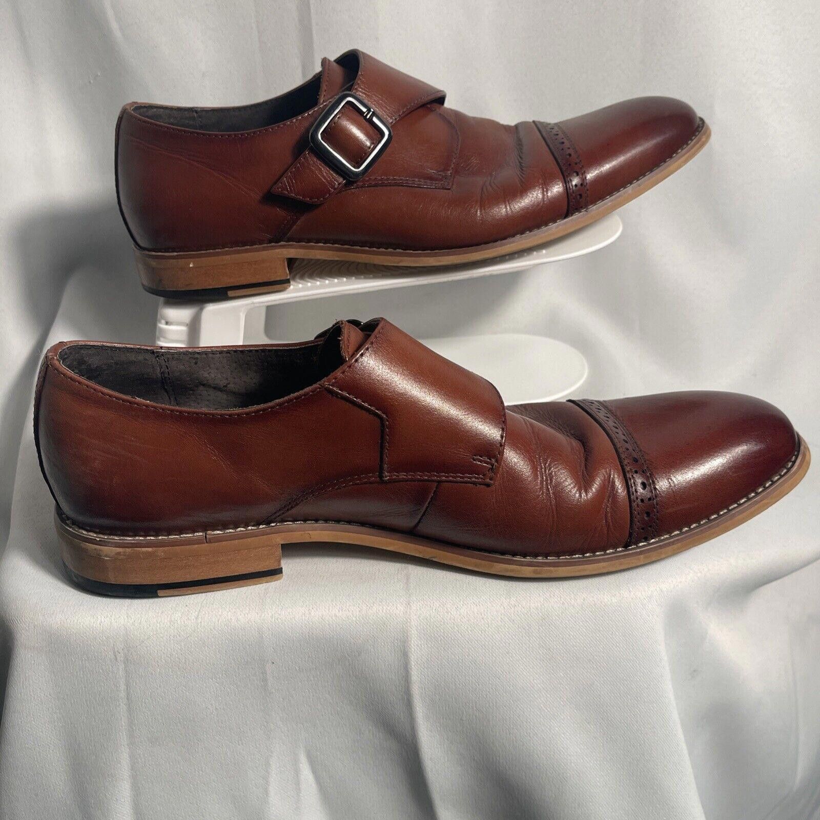 Stacy Adams Stacy Adams Cap Toe Leather Men’s Dress Shoes 10.5M Size US 10.5 / EU 43-44 - 2 Thumbnail