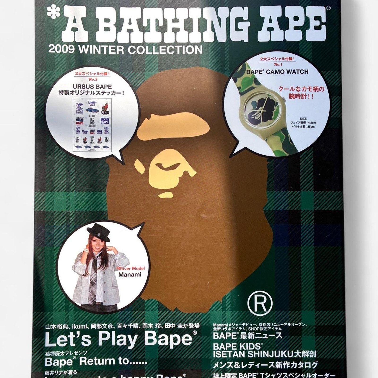 Bape BAPE URSUS A BATHING APE 2009 winter Collection Size ONE SIZE - 1 Thumbnail