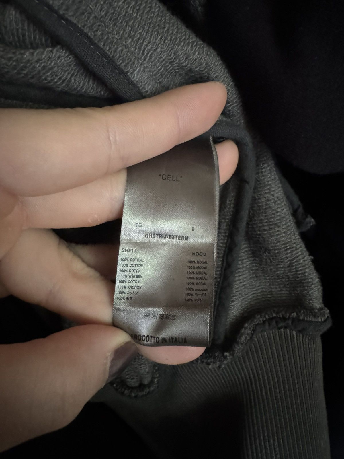 SHINE LUXURY "GHASTER" LAYERED BACKZIP ATLAS JACKET Size US M / EU 48-50 / 2 - 6 Thumbnail