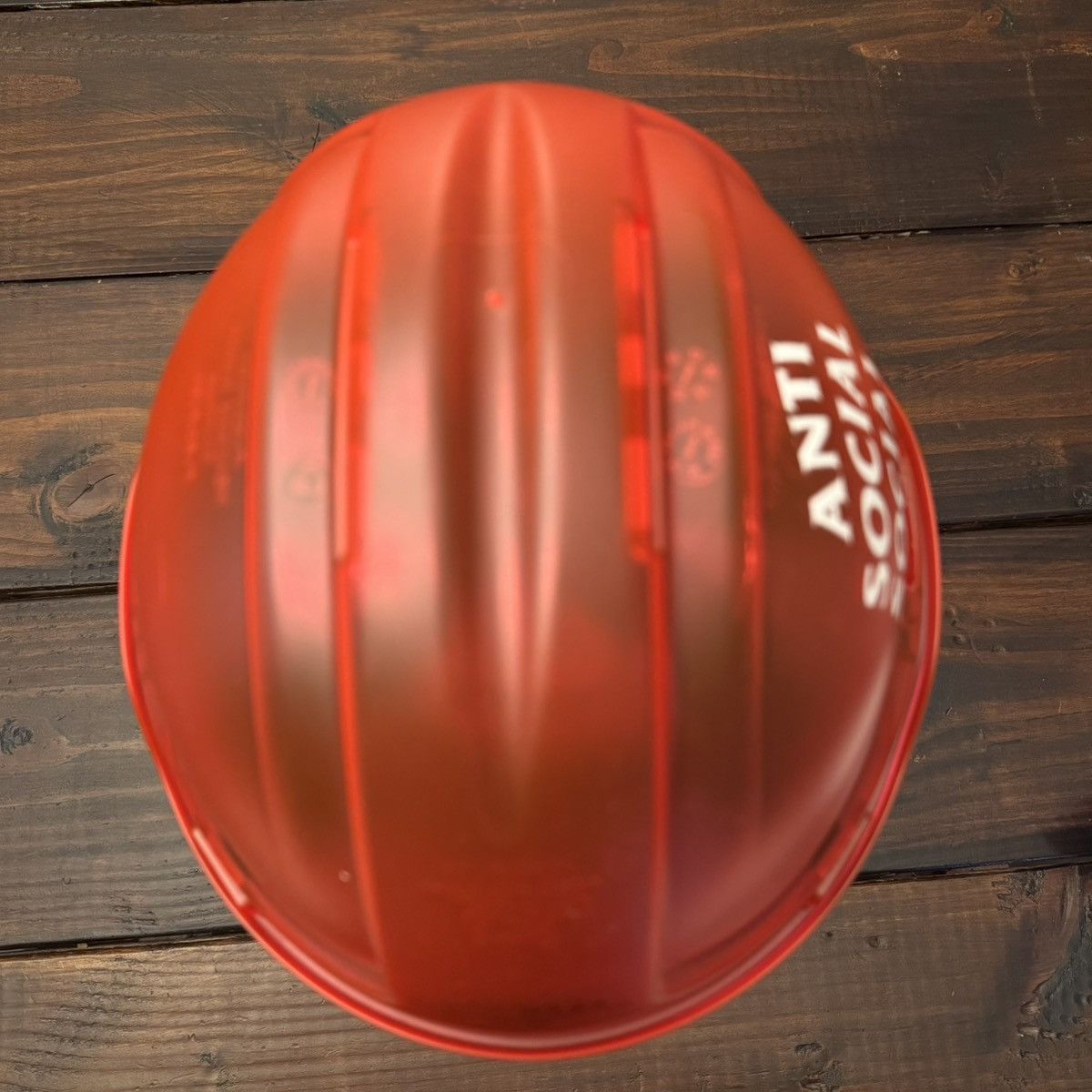 Anti Social Social Club Anti Social Social Club Construction Hard Hat Size ONE SIZE - 2 Thumbnail
