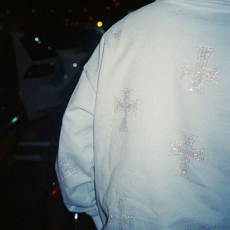 Designer × Japanese Brand Sweatshirt in the style of hip-hop punk Gothic zipper Y2k Size US M / EU 48-50 / 2 - 3 Thumbnail