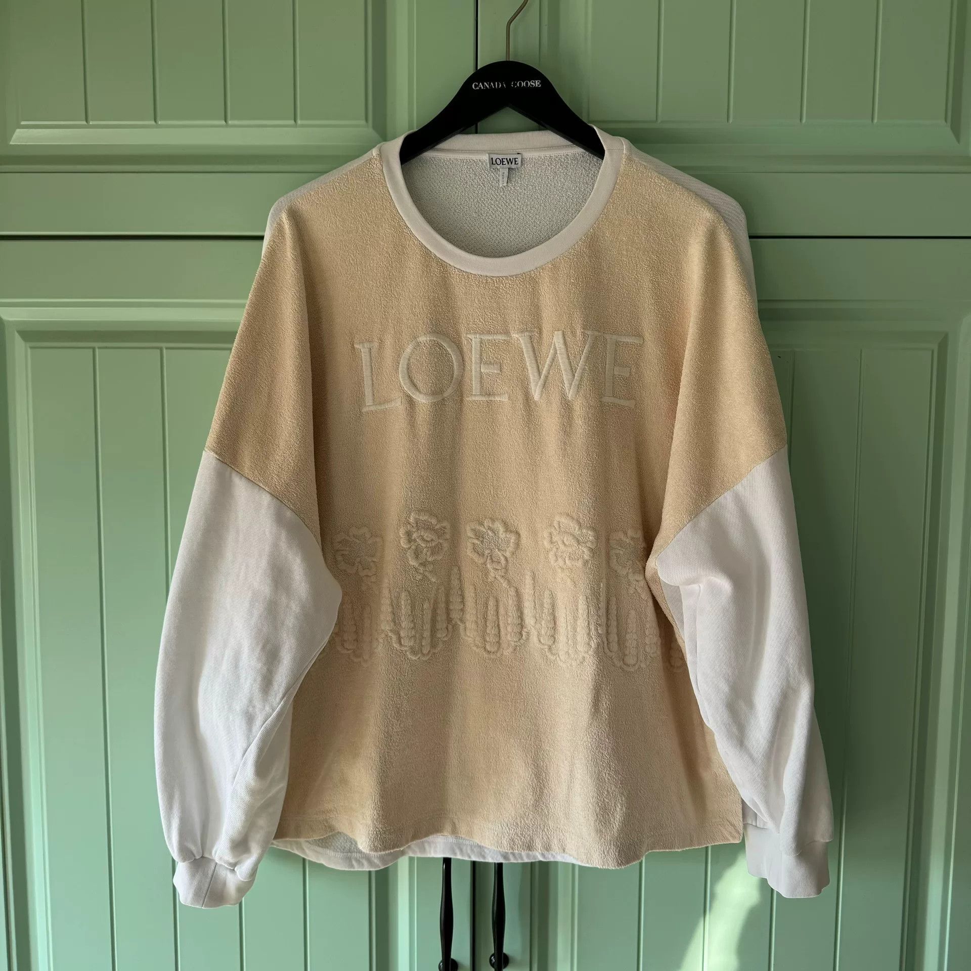 Loewe LOEWE Colorblock Oversized Hoodie M Size US M / EU 48-50 / 2 - 1 Thumbnail