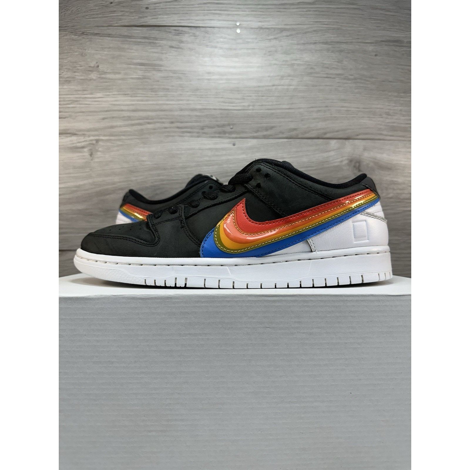 Nike Polaroid x Nike Dunk SB Low Black - Size 8.5 Size US 8.5 / EU 41-42 - 1 Thumbnail