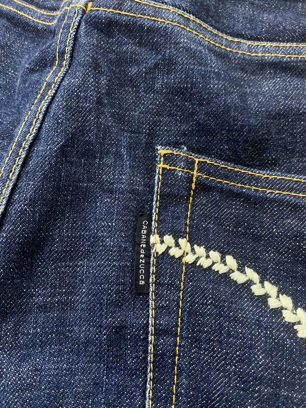 Issey Miyake Vintage Denim Issey Miyake Cabane The Zucca Selvedge Size US 31 - 9 Thumbnail