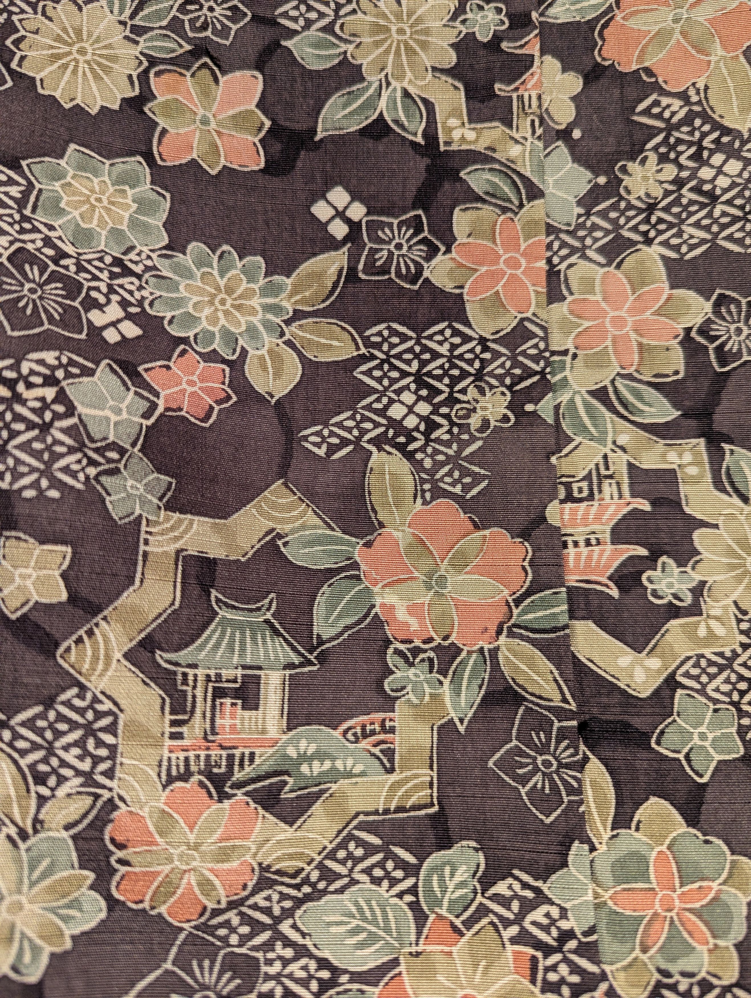 By Walid Kimono Silk and Linen Layered Jacket Size US L / EU 52-54 / 3 - 6 Thumbnail