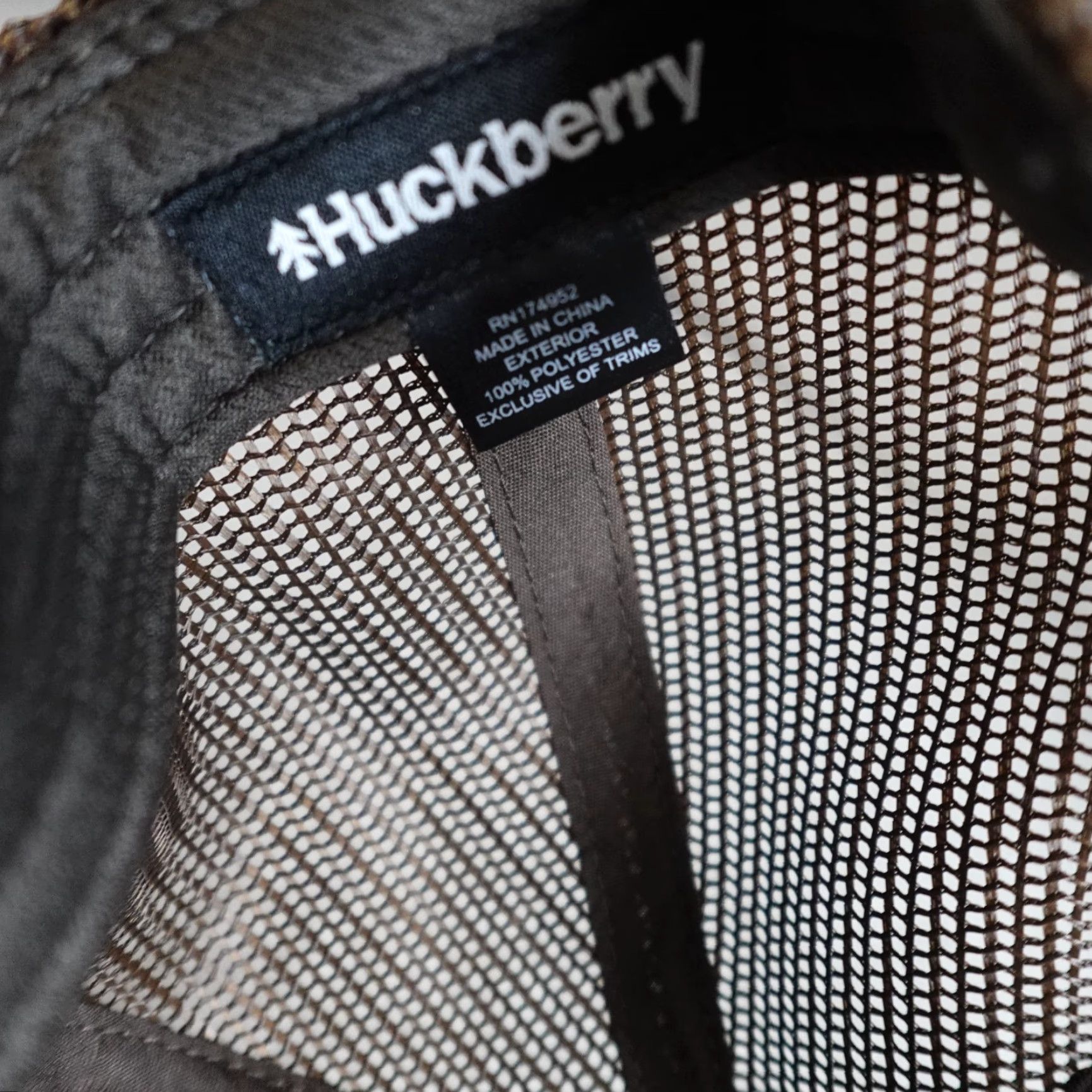 Huckberry VINTAGE Huckberry Hat Brown Trucker Adults One Size Adjustable Men Men Trucker Hat Brown Vintage 1960s Washington Georgetown Best Goods in the Capitol Size ONE SIZE - 6 Thumbnail