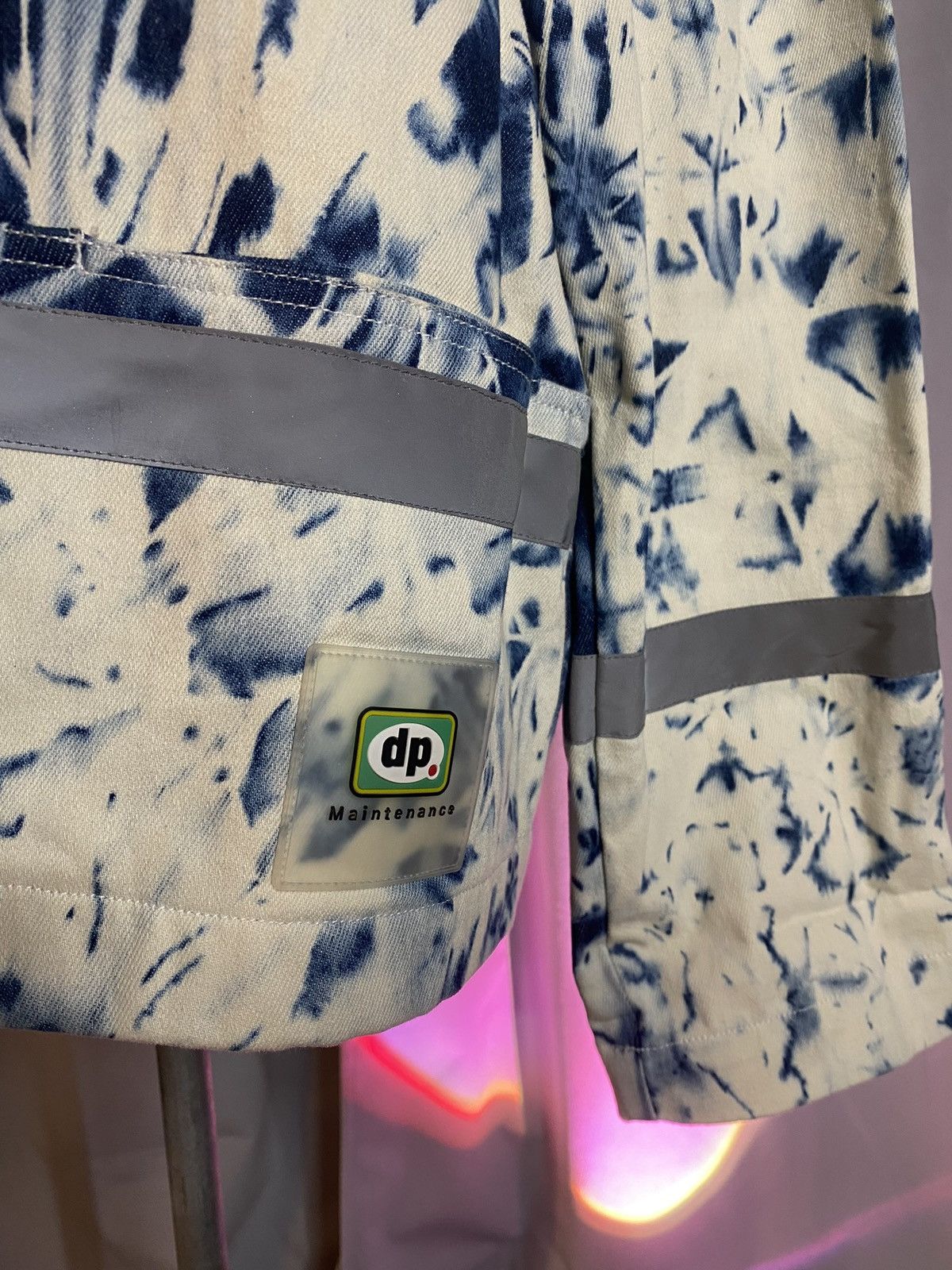 Daily Paper Daily Paper Indigo Tie Dyed Utility Coat Size US S / EU 44-46 / 1 - 7 Thumbnail