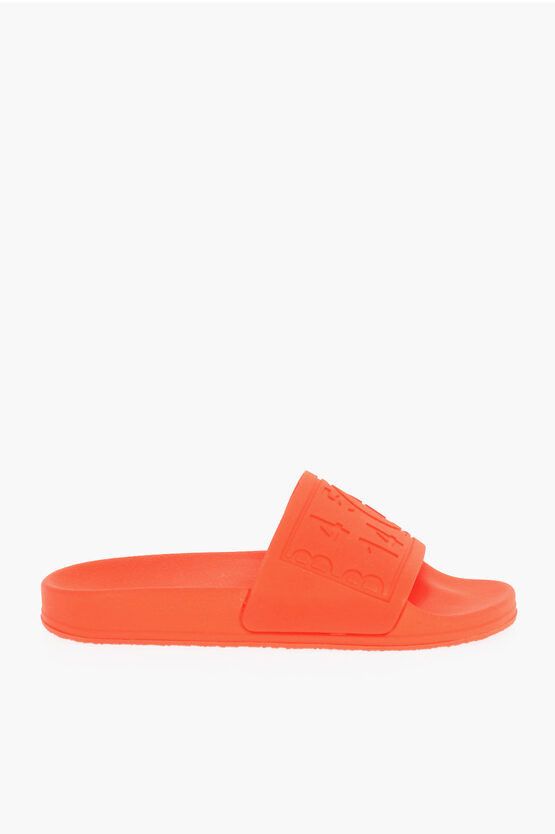 og1mm0724 Fluo Effect Solid Slides in Orange