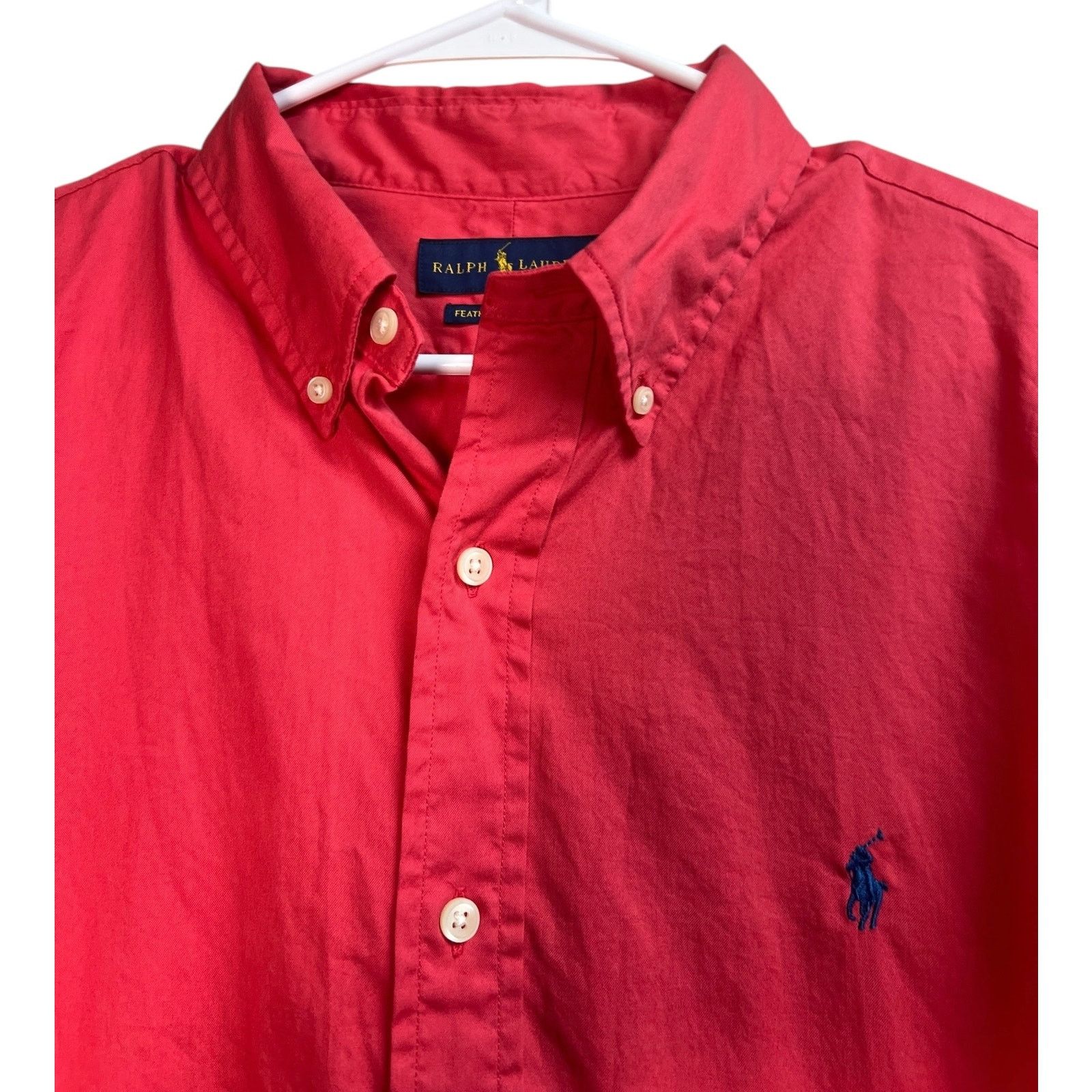 Ralph Lauren Ralph Lauren Feather Weight Twill Cotton Men's Large Salmon Size US L / EU 52-54 / 3 - 2 Thumbnail